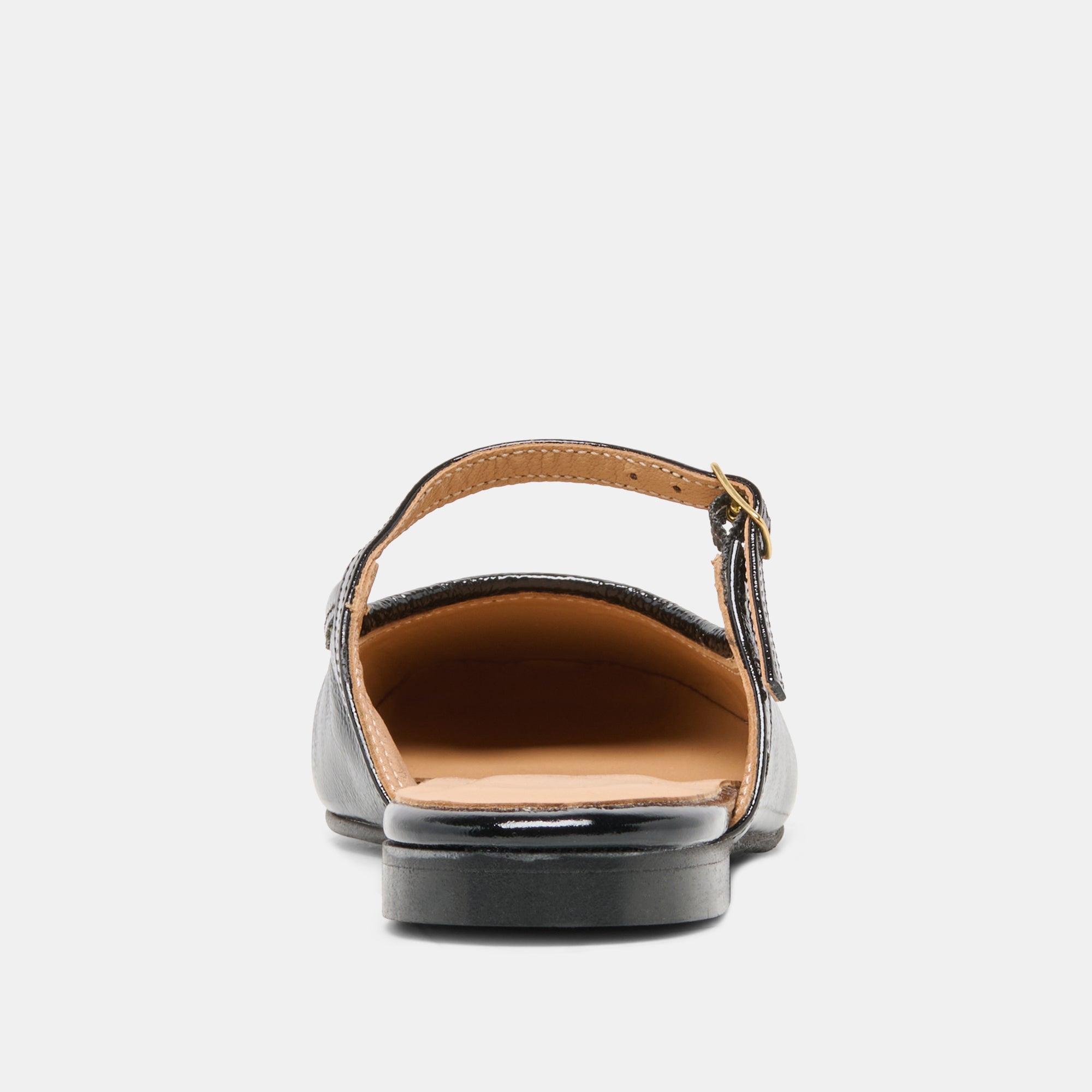 ELIO FLATS BLACK LEATHER - view 7