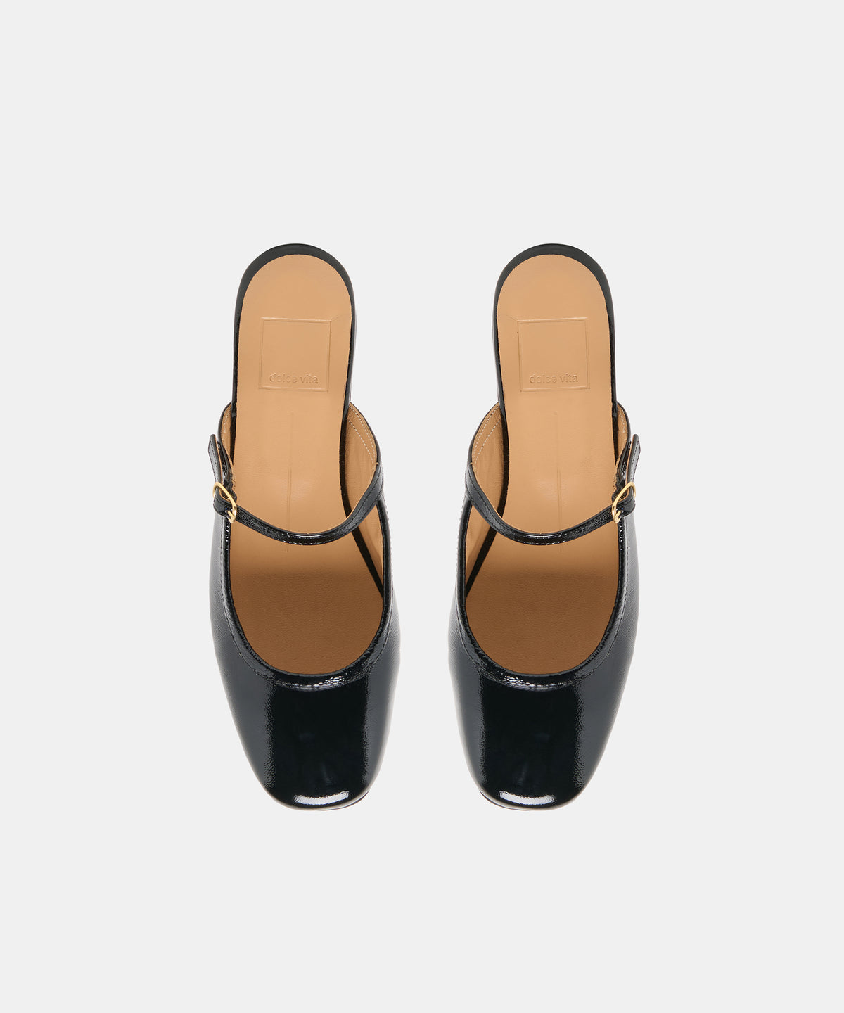 ELIO FLATS BLACK LEATHER - view 3
