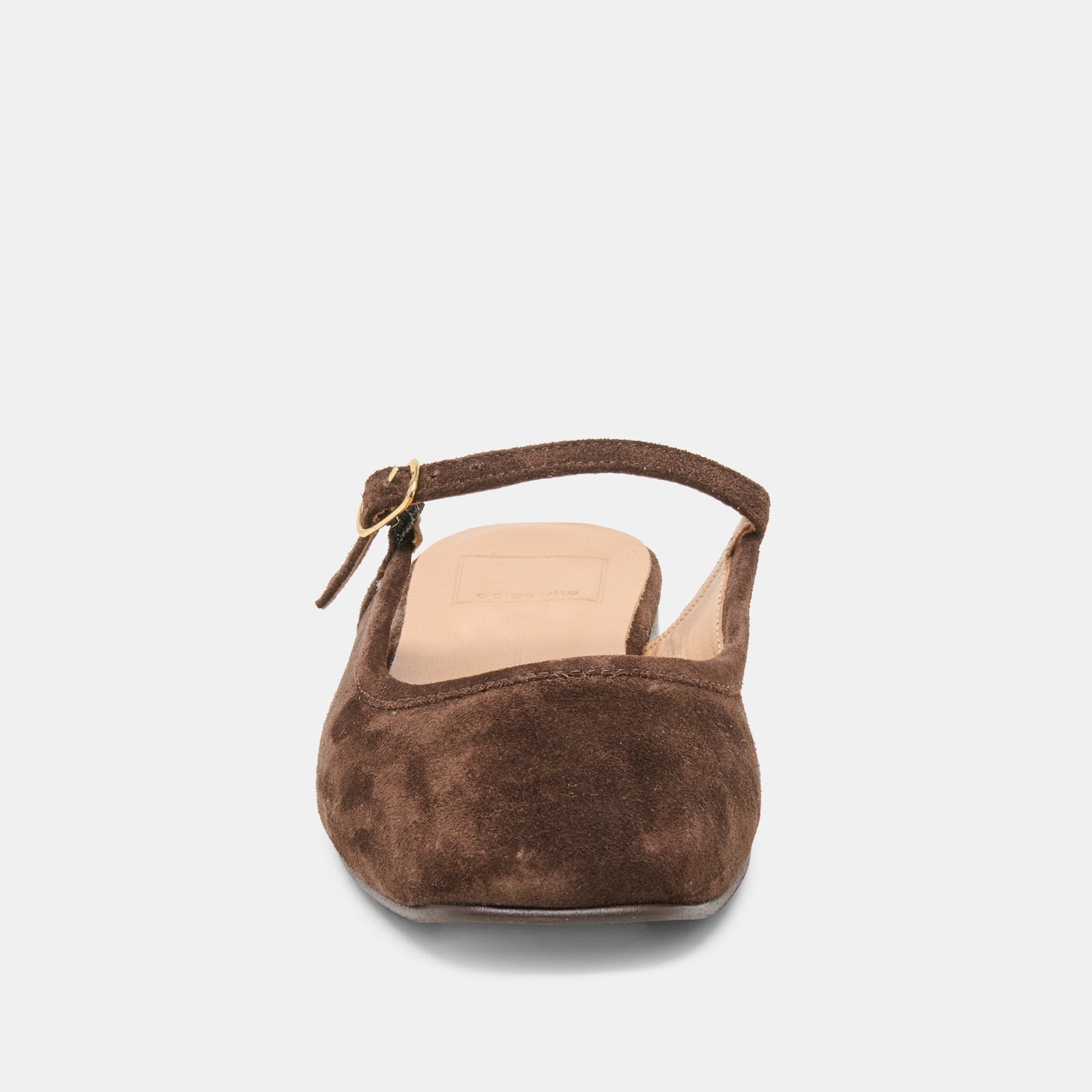 ELIO FLATS DK BROWN SUEDE - view 6