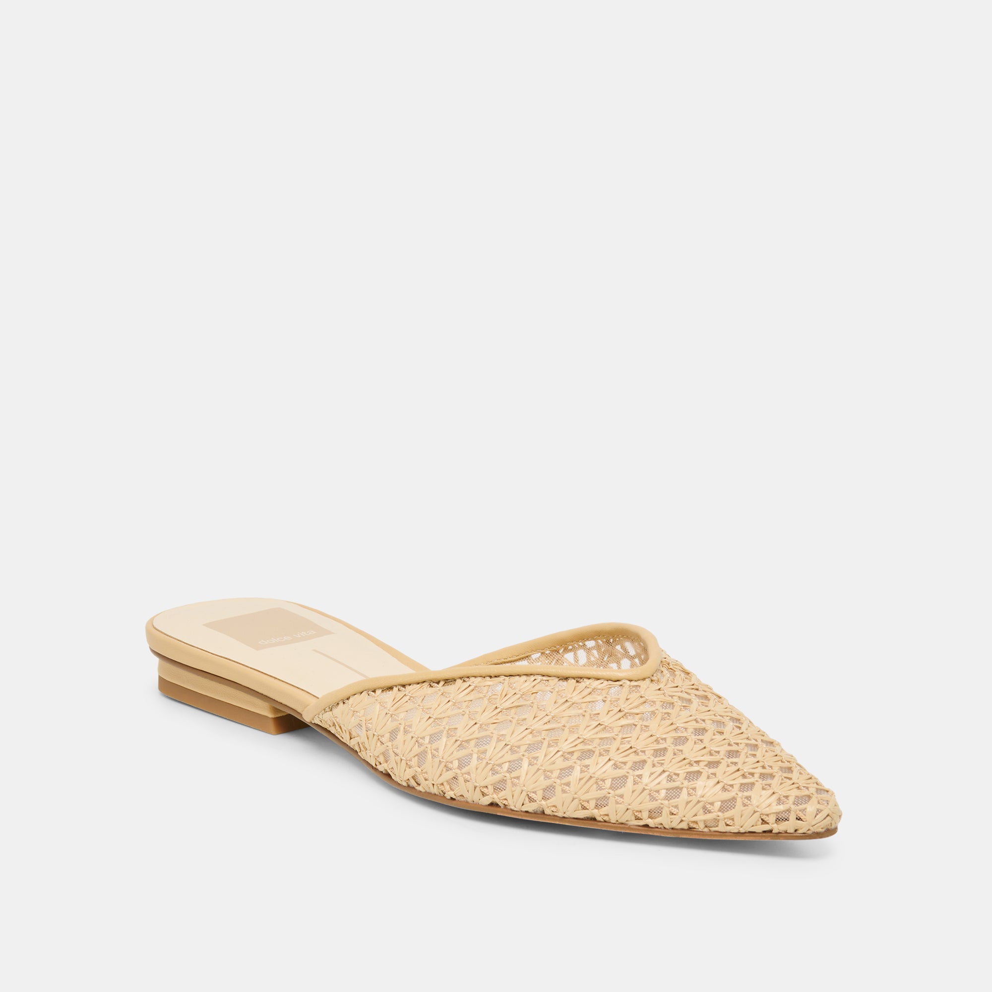 ELM FLATS NATURAL CROSS HATCH RAFFIA - view 2
