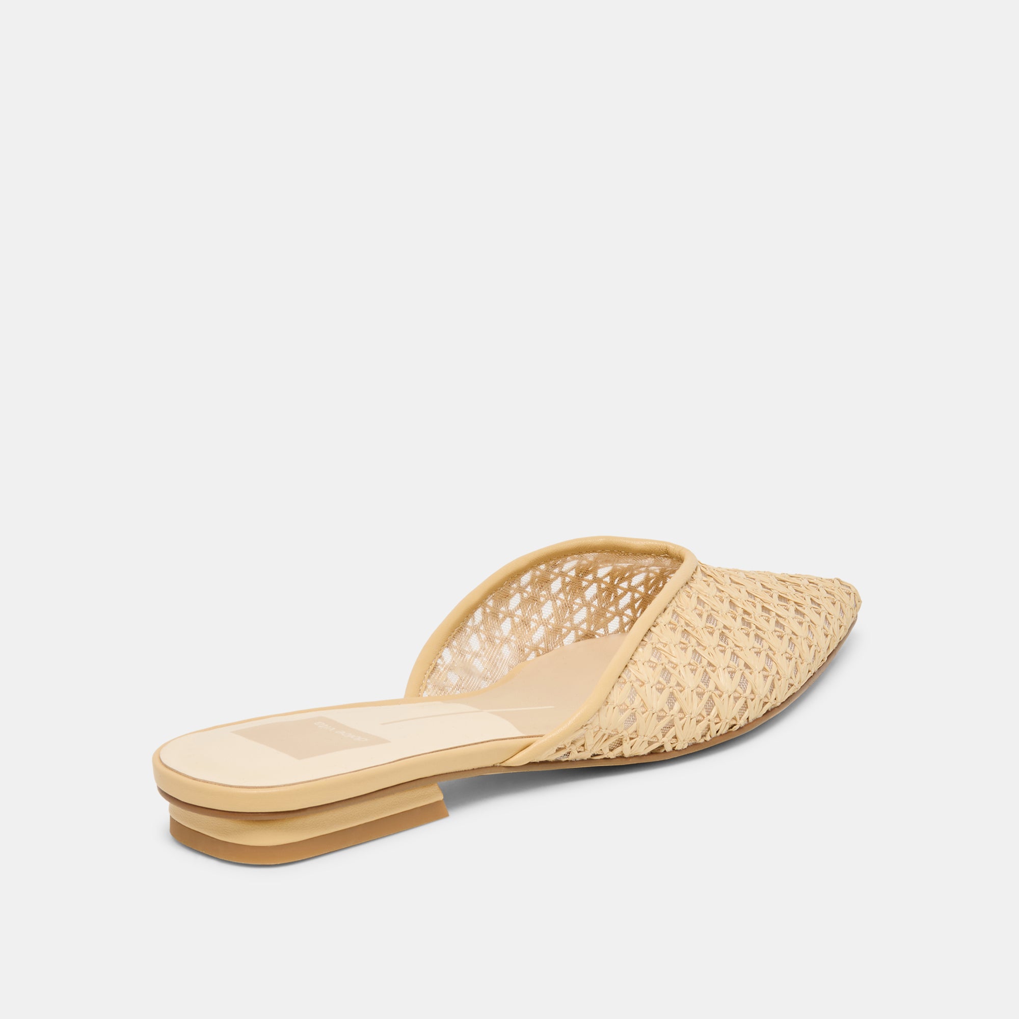 ELM FLATS NATURAL CROSS HATCH RAFFIA - view 3