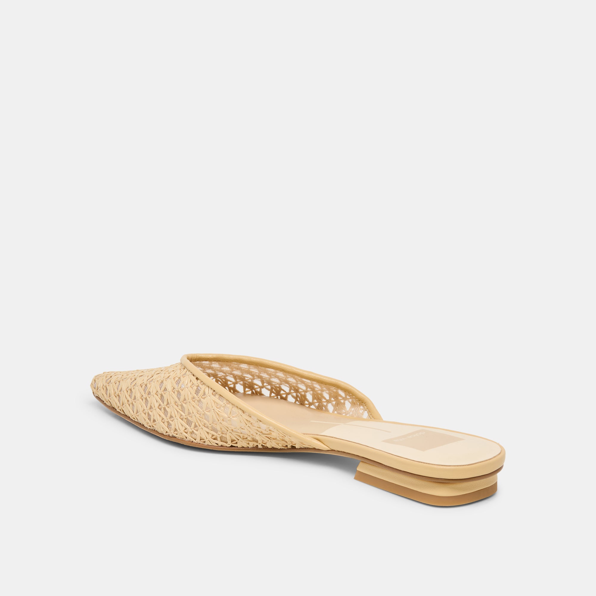 ELM FLATS NATURAL CROSS HATCH RAFFIA - view 5