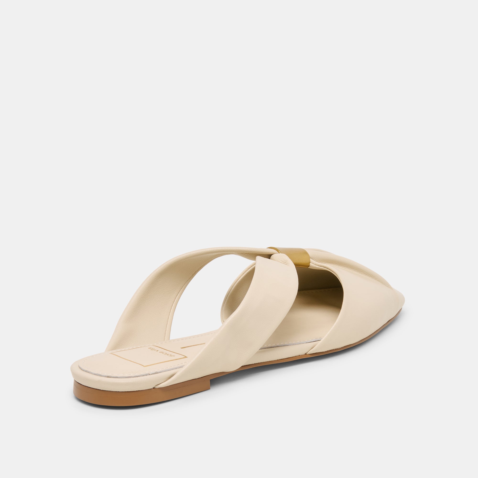 FRANEY FLATS WHITE LEATHER - view 3