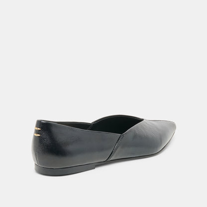 GEMA FLATS BLACK LEATHER