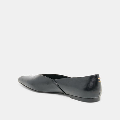 GEMA FLATS BLACK LEATHER