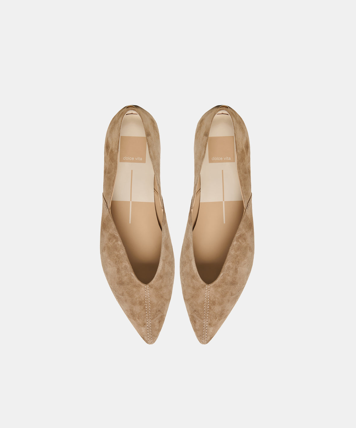 GEMA FLATS TAUPE SUEDE - view 3