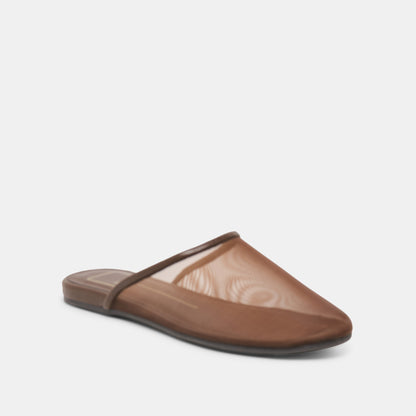GENI FLATS CHOCOLATE MESH