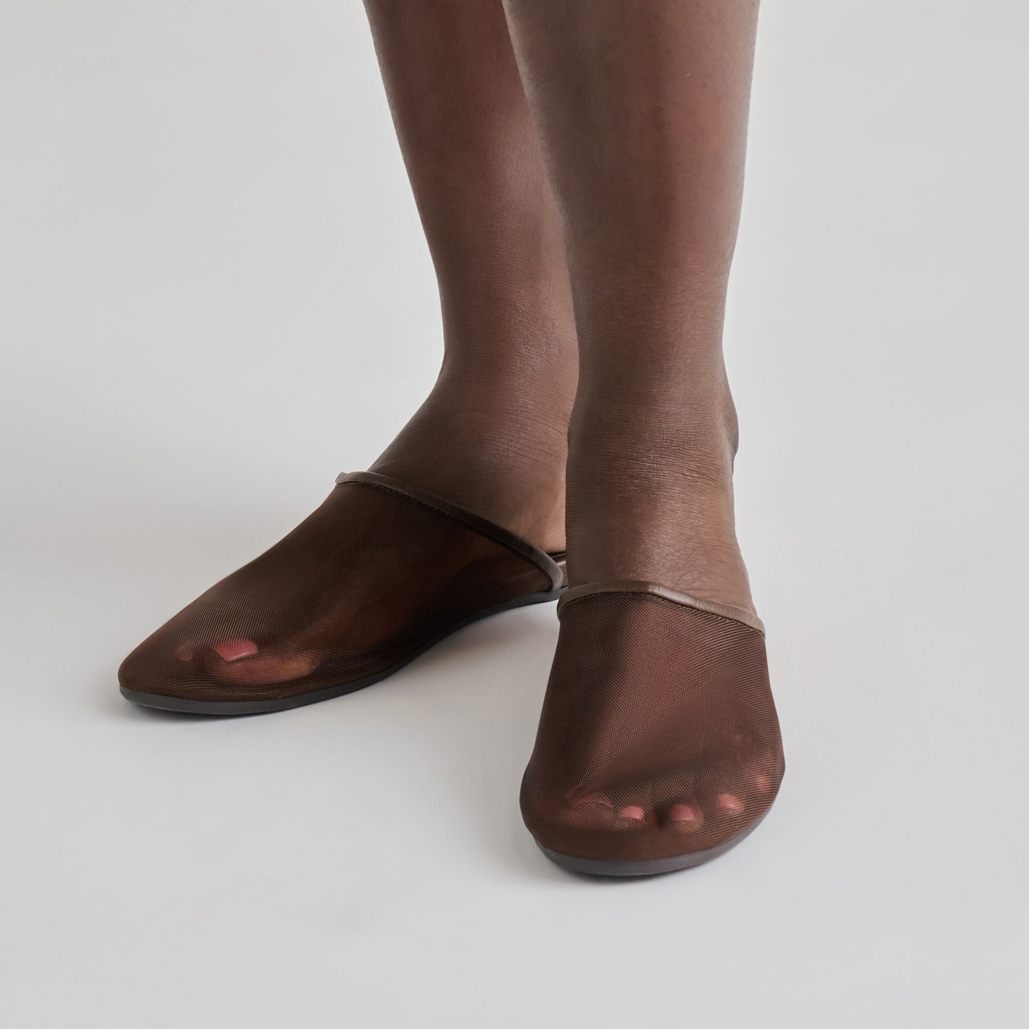 GENI FLATS CHOCOLATE MESH