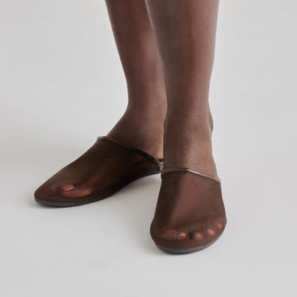 GENI FLATS CHOCOLATE MESH