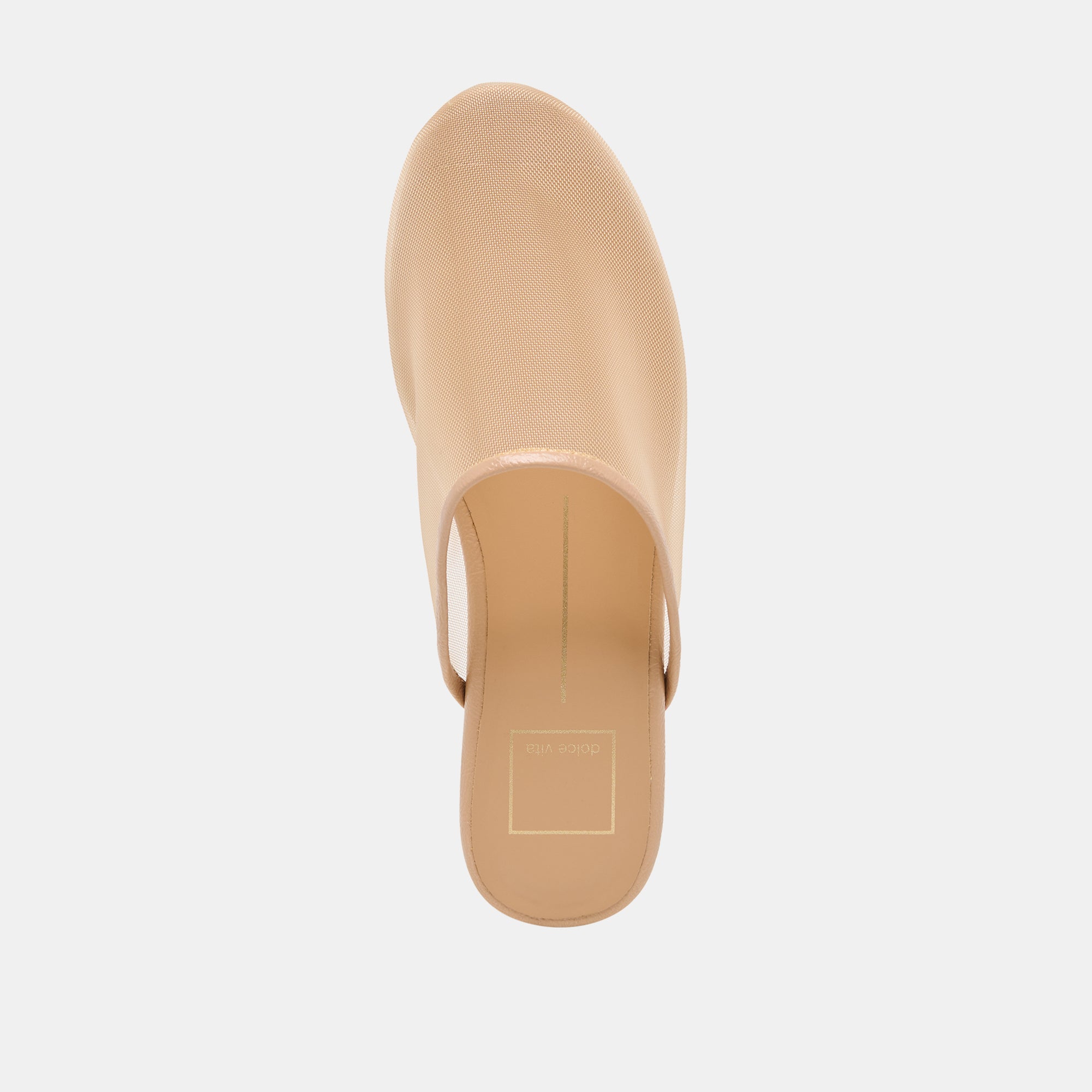 GENI FLATS LT TAN MESH