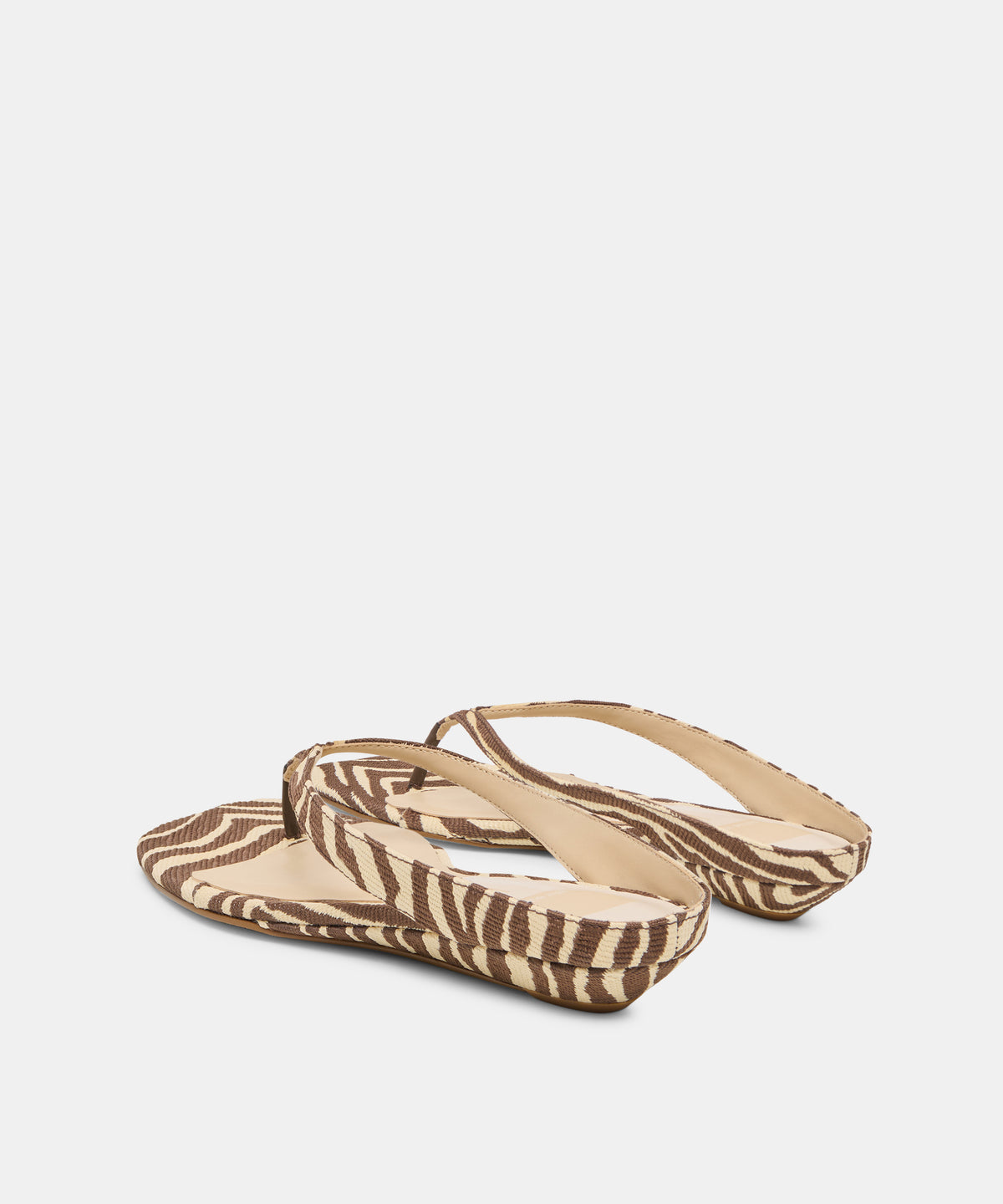 GIZEL SANDALS BEIGE ZEBRA RAFFIA - view 5