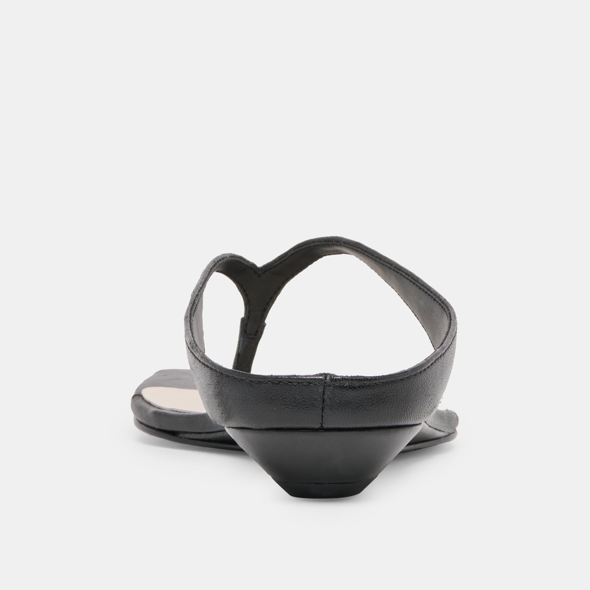 GIZEL SANDALS BLACK LEATHER