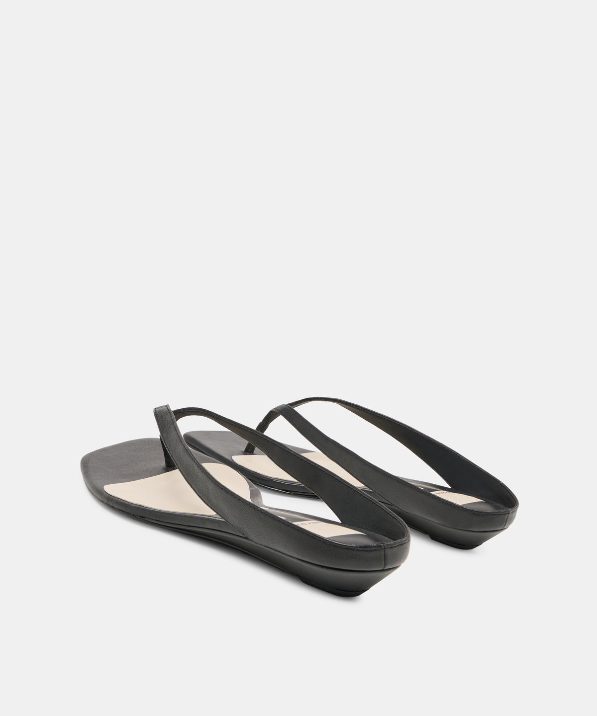 GIZEL SANDALS BLACK LEATHER - view 4