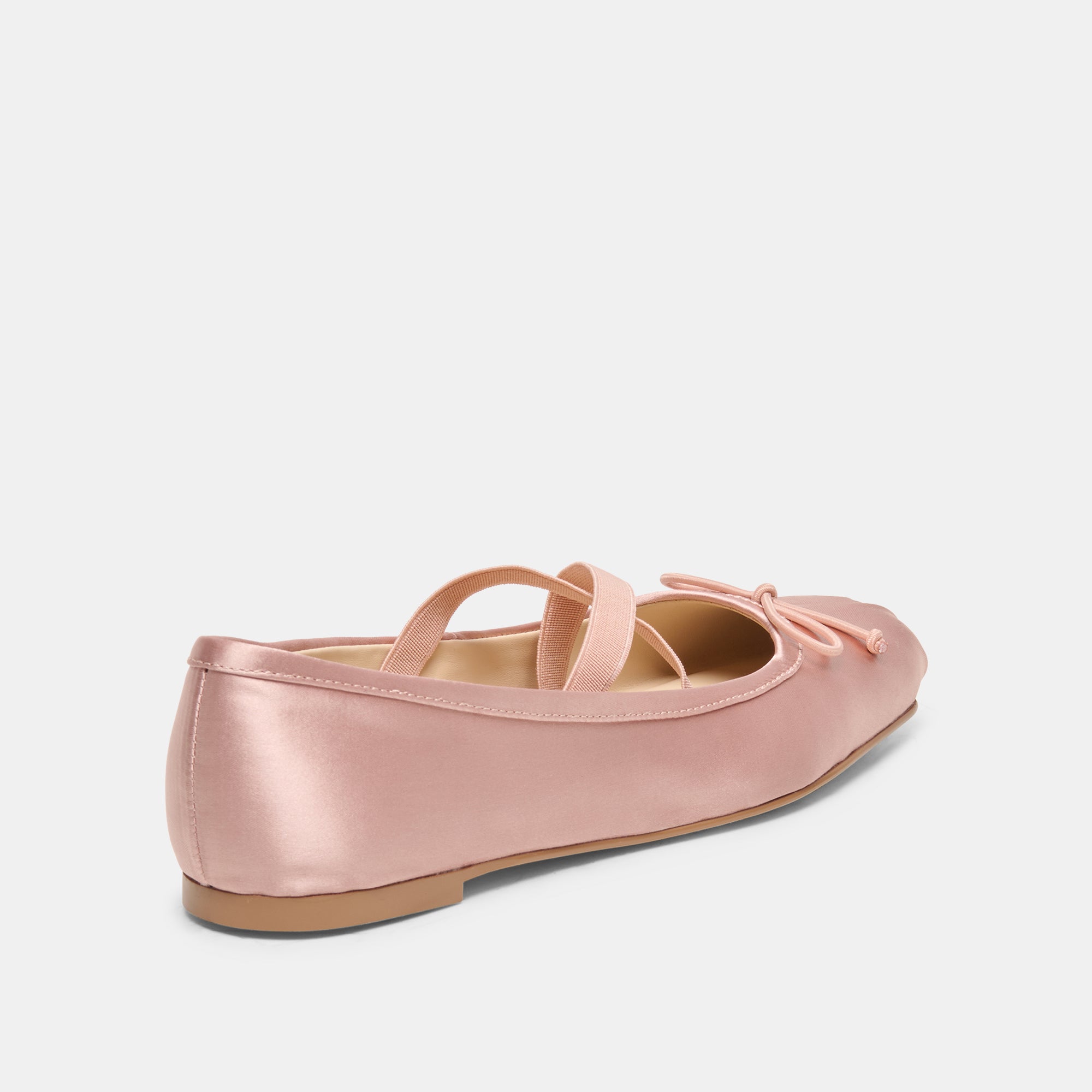 GWINN BALLET FLATS BLUSH SATIN - view 3