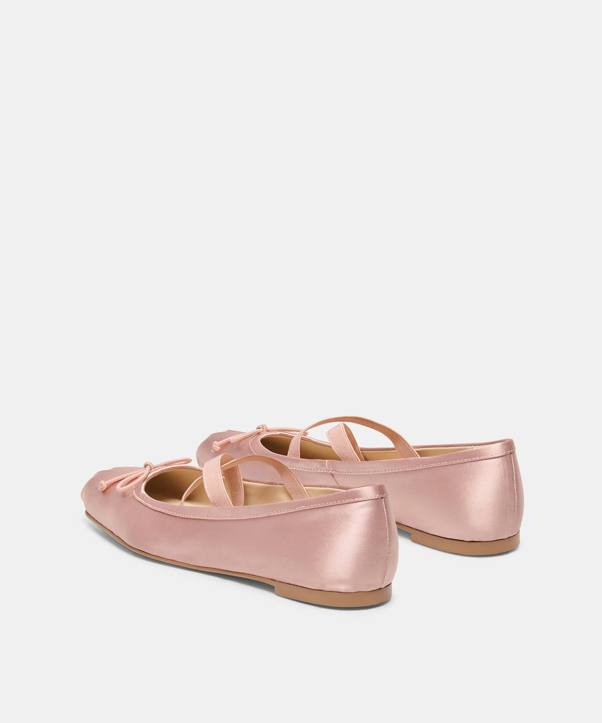 GWINN BALLET FLATS BLUSH SATIN - view 4