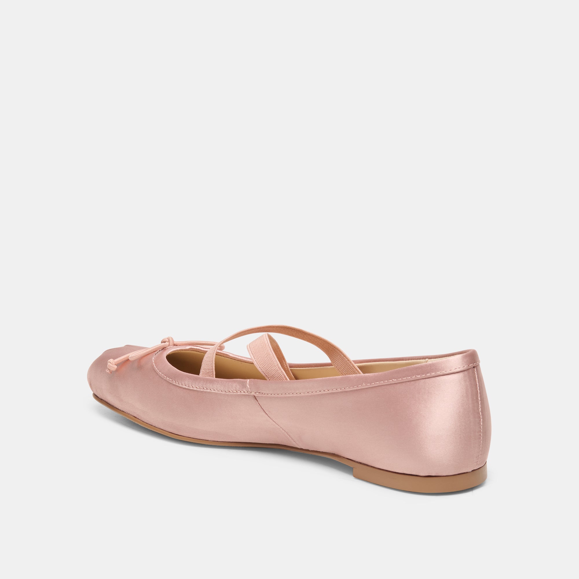 GWINN BALLET FLATS BLUSH SATIN - view 5