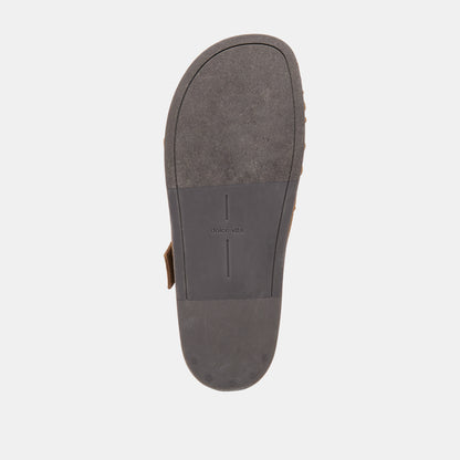 JEANNE FLATS CHESTNUT SUEDE