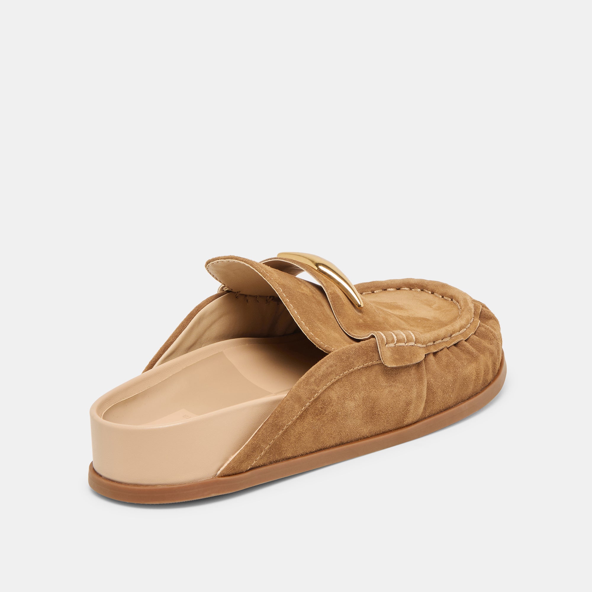 JODERO FLATS LT BROWN SUEDE