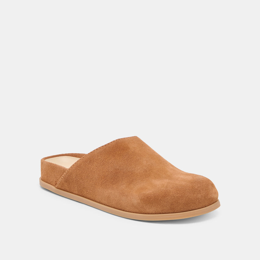 JONEY FLATS BROWN SUEDE