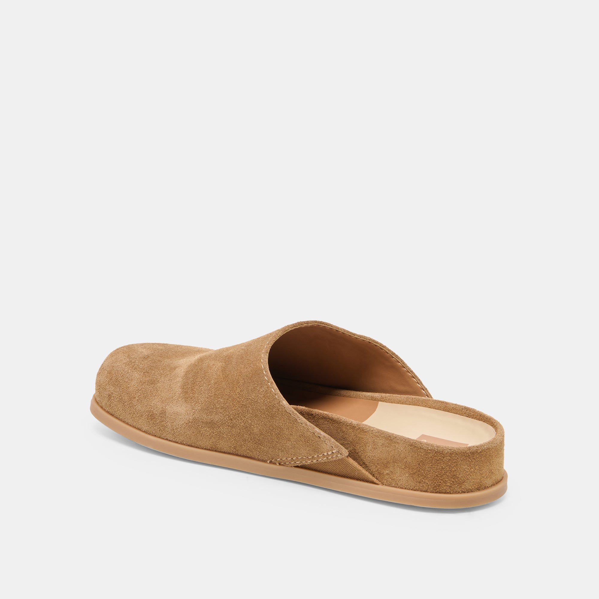 JONEY FLATS LT BROWN SUEDE