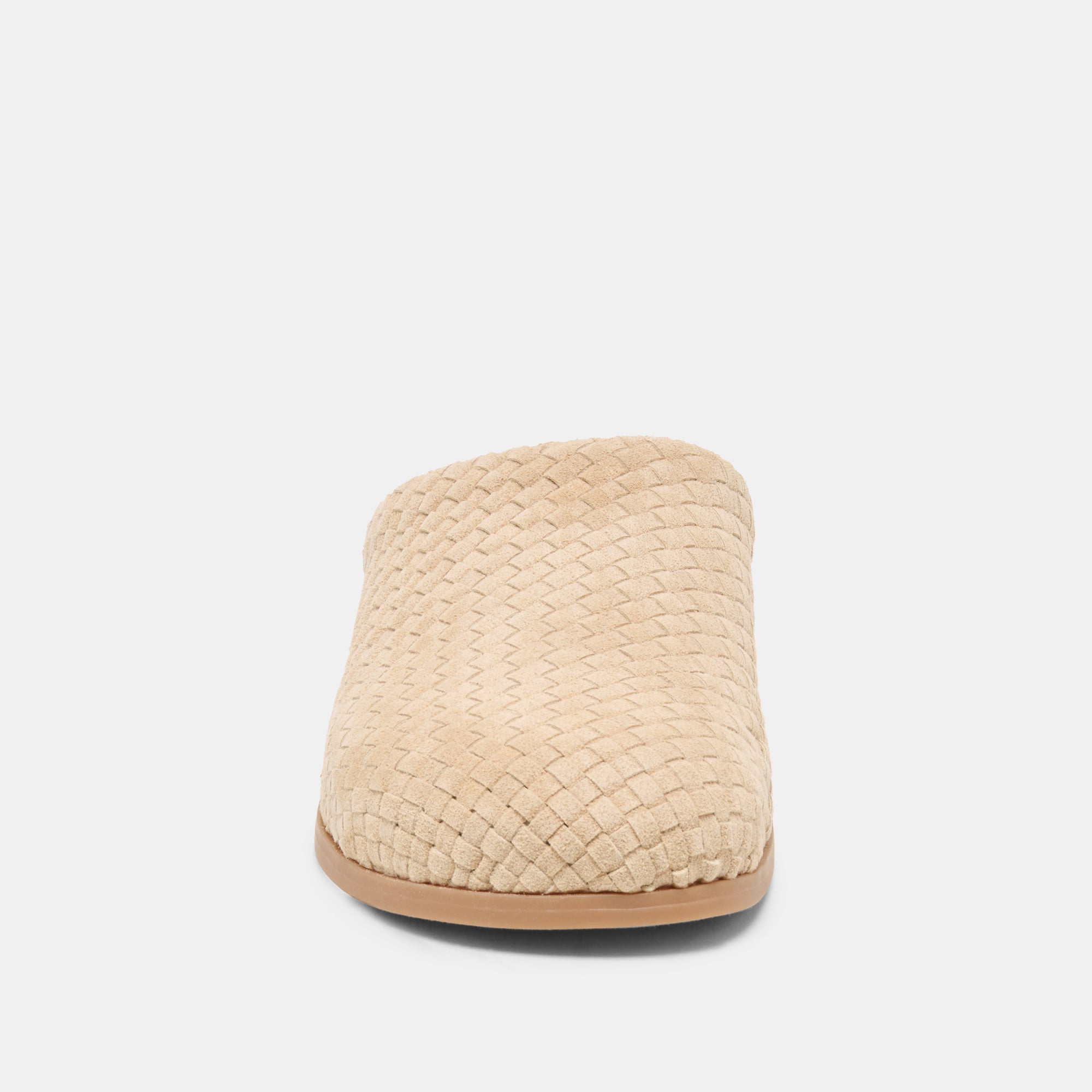 JUDITH WOVEN FLATS CAMEL WOVEN SUEDE - view 6