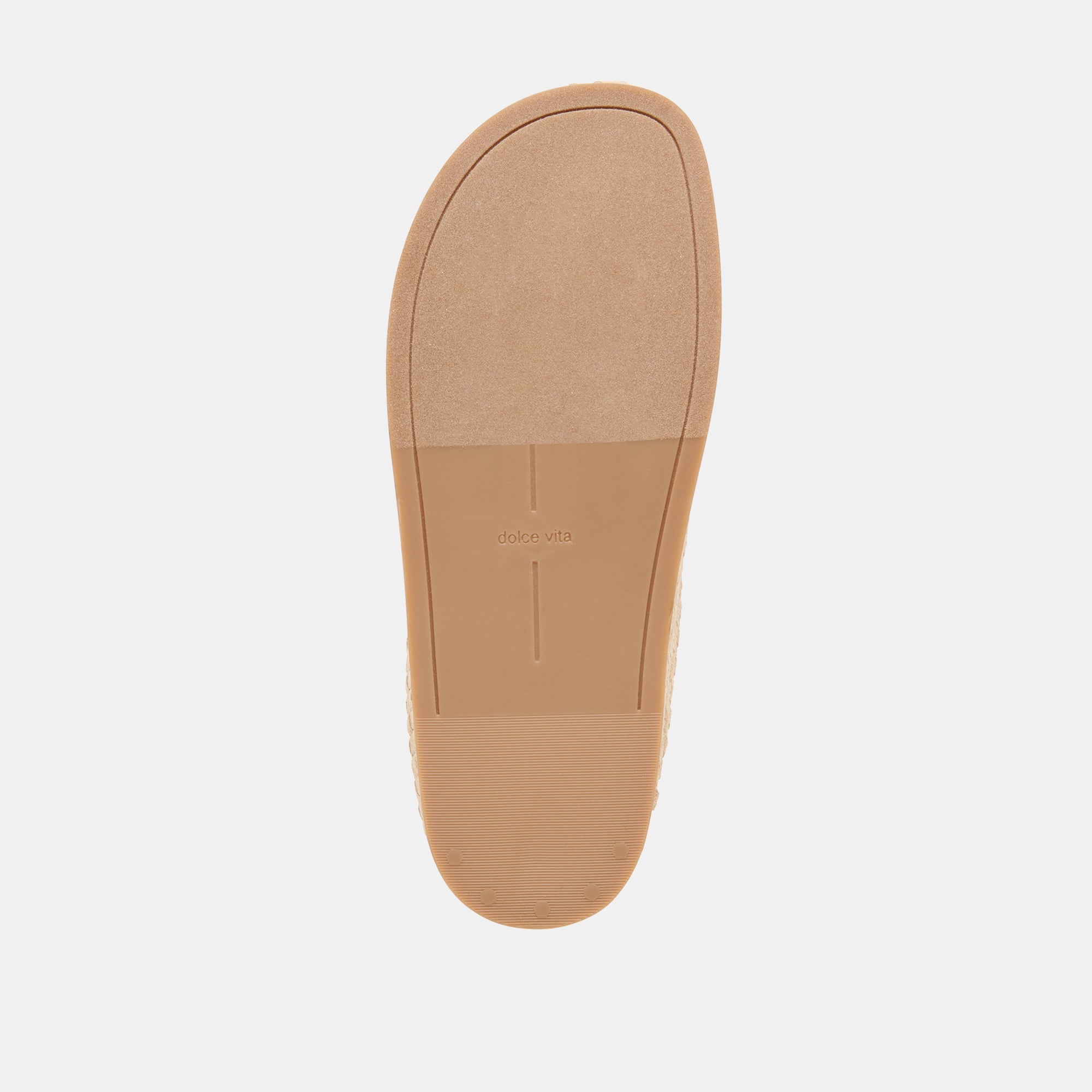 JUDITH WOVEN FLATS CAMEL WOVEN SUEDE - view 9
