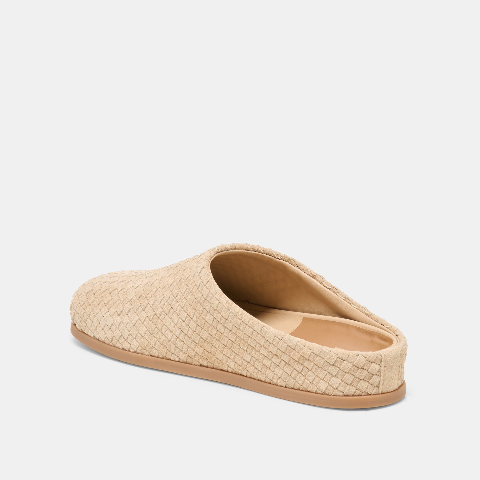 JUDITH WOVEN FLATS CAMEL WOVEN SUEDE - view 5