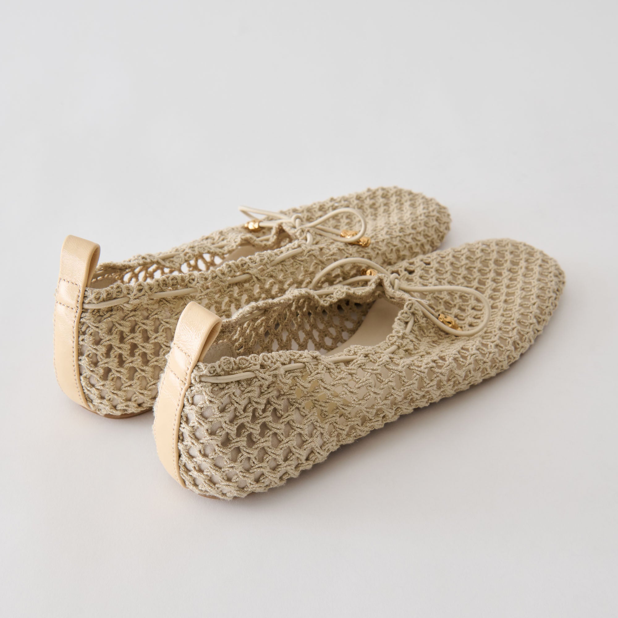 KAYLYN FLATS OATMEAL CROCHET - view 7