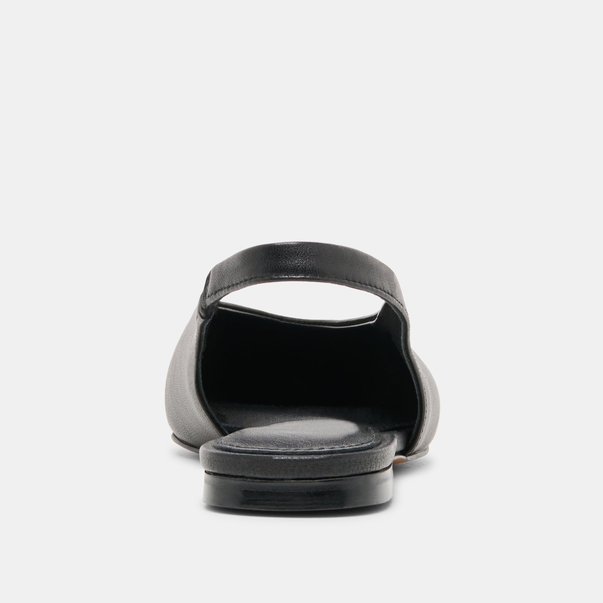 KENDLE FLATS BLACK LEATHER