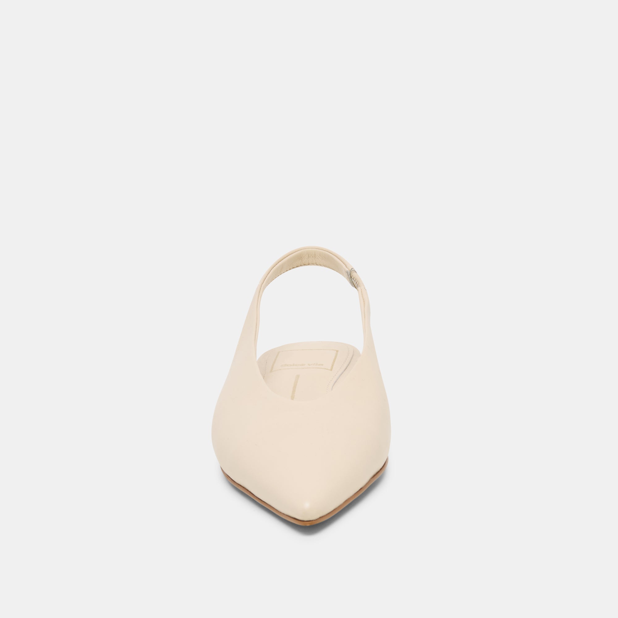 KENDLE FLATS WHITE LEATHER