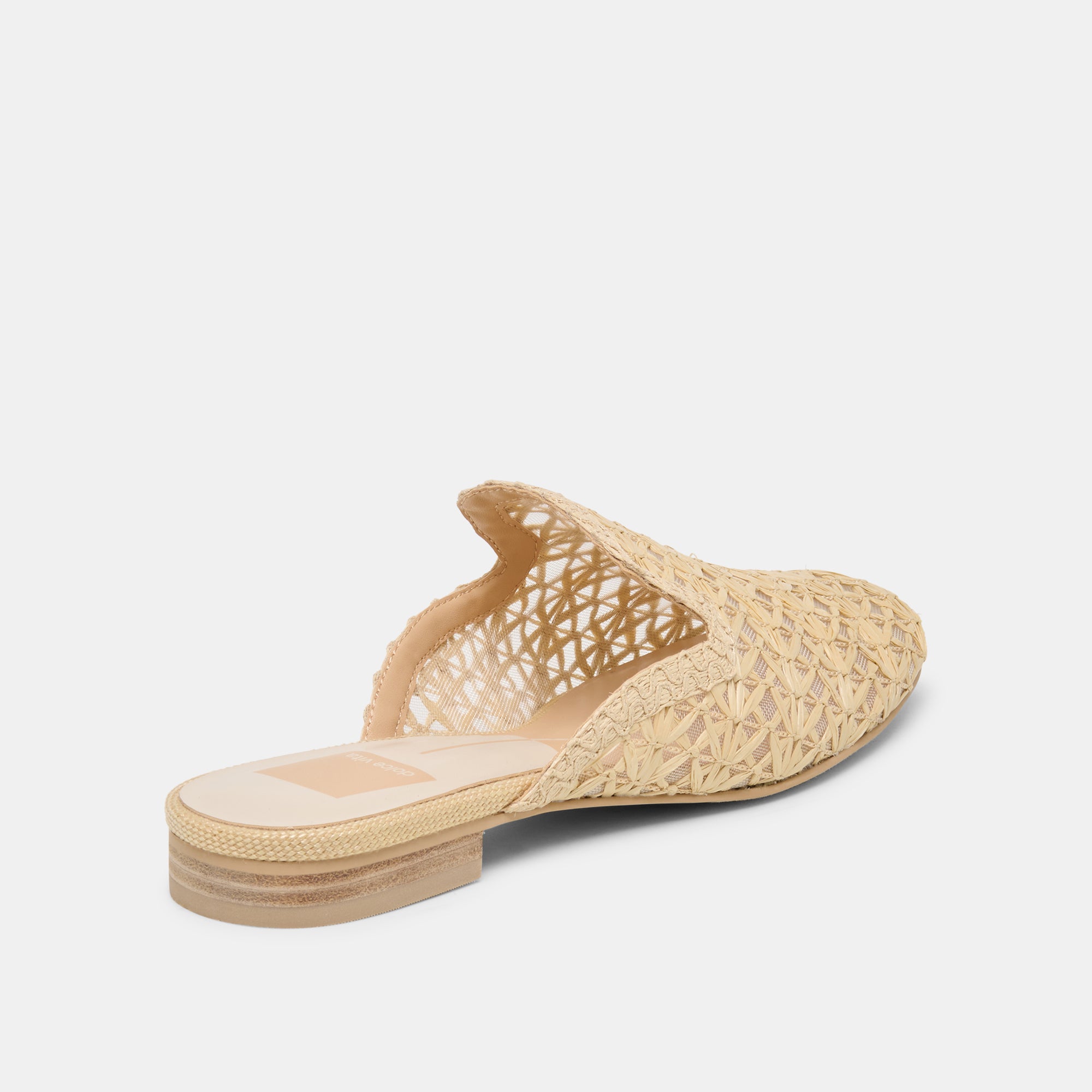 KIRT FLATS LT NATURAL CROSS HATCH RAFFIA