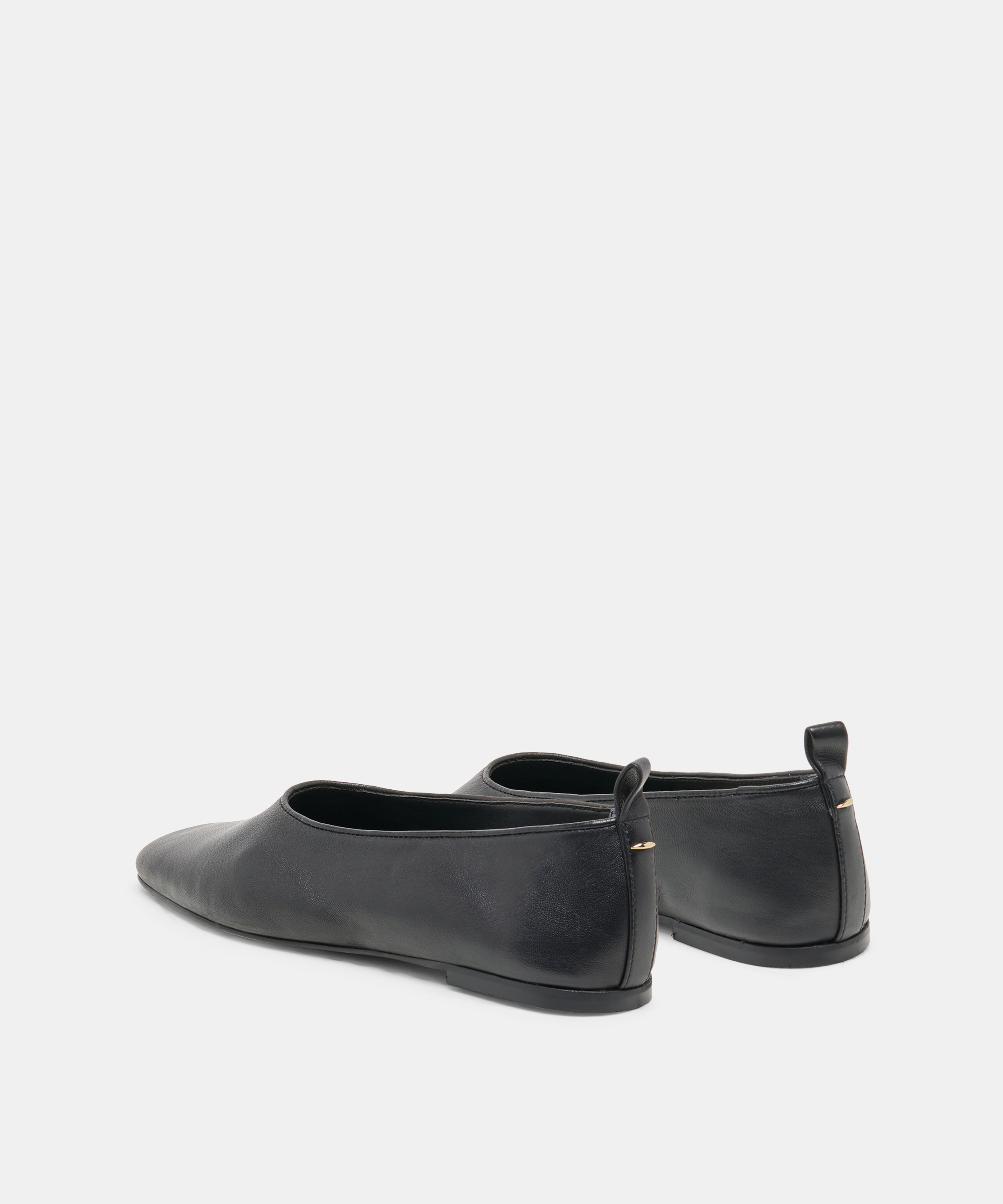 KORY BALLET FLATS BLACK LEATHER - view 4