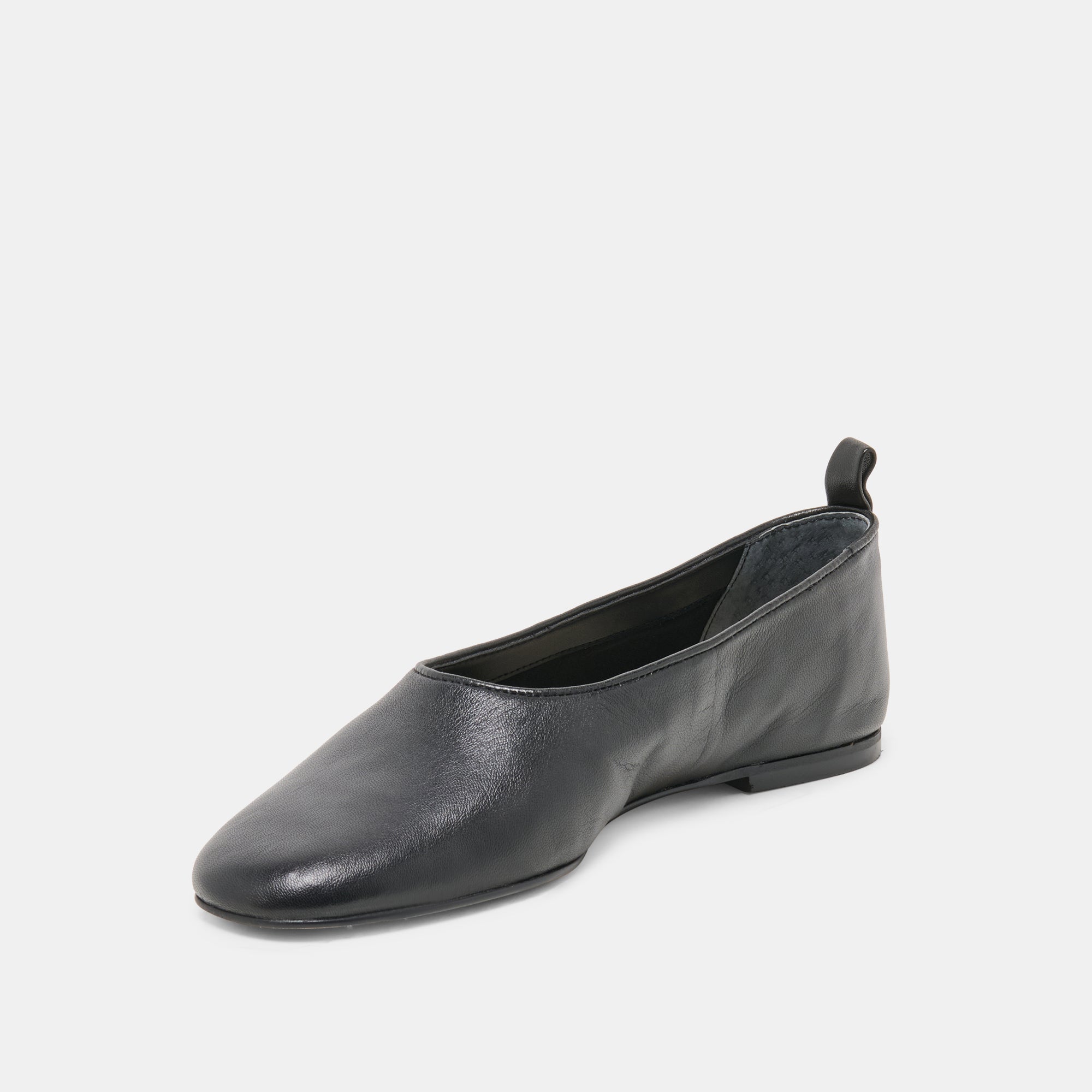 KORY BALLET FLATS BLACK LEATHER - view 4