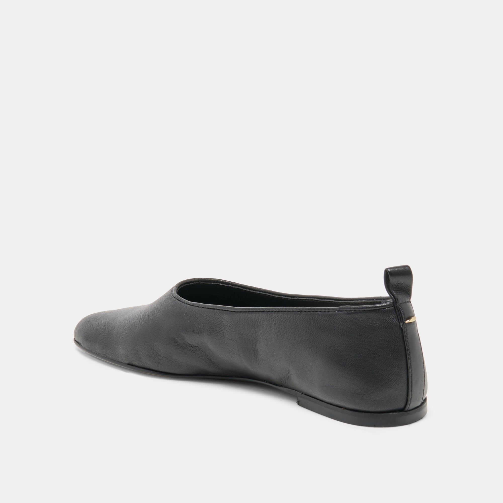KORY BALLET FLATS BLACK LEATHER - view 5