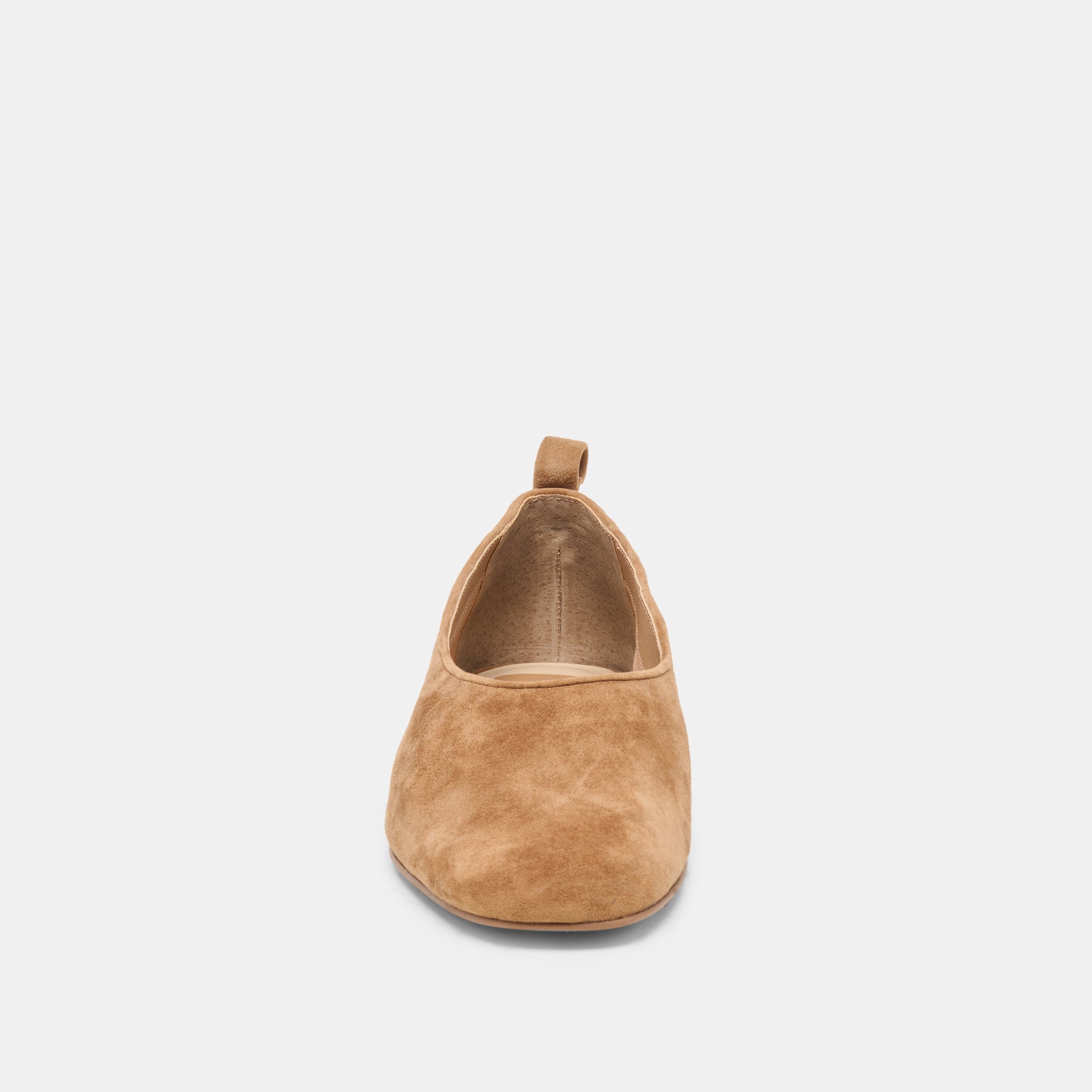 KORY BALLET FLATS LT BROWN SUEDE - view 6