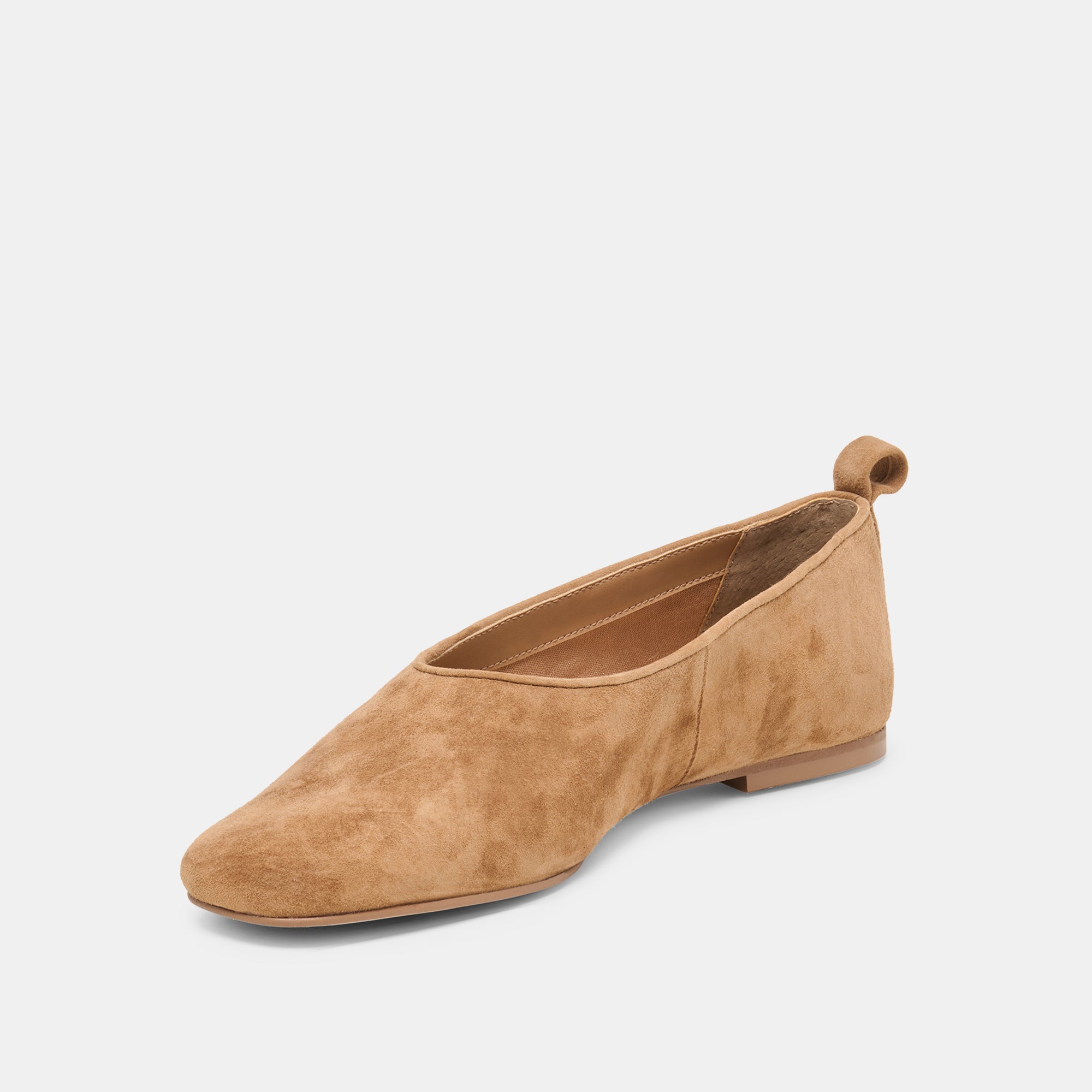 KORY BALLET FLATS LT BROWN SUEDE - view 4