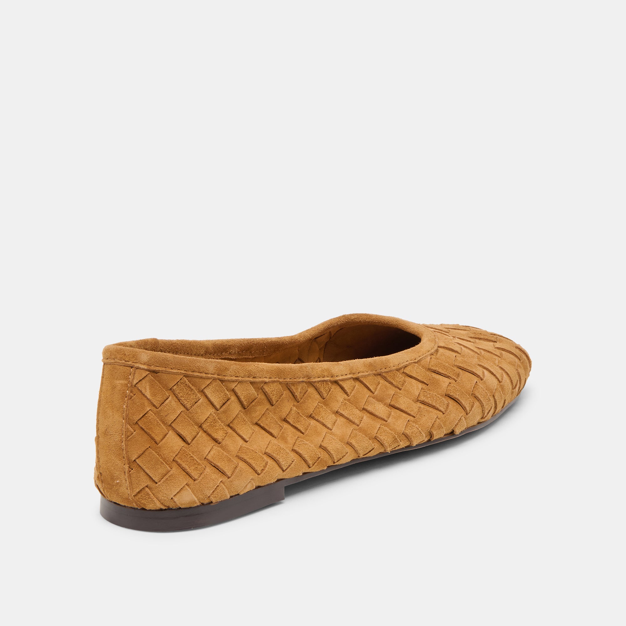 KOY BALLET FLATS TAN SUEDE