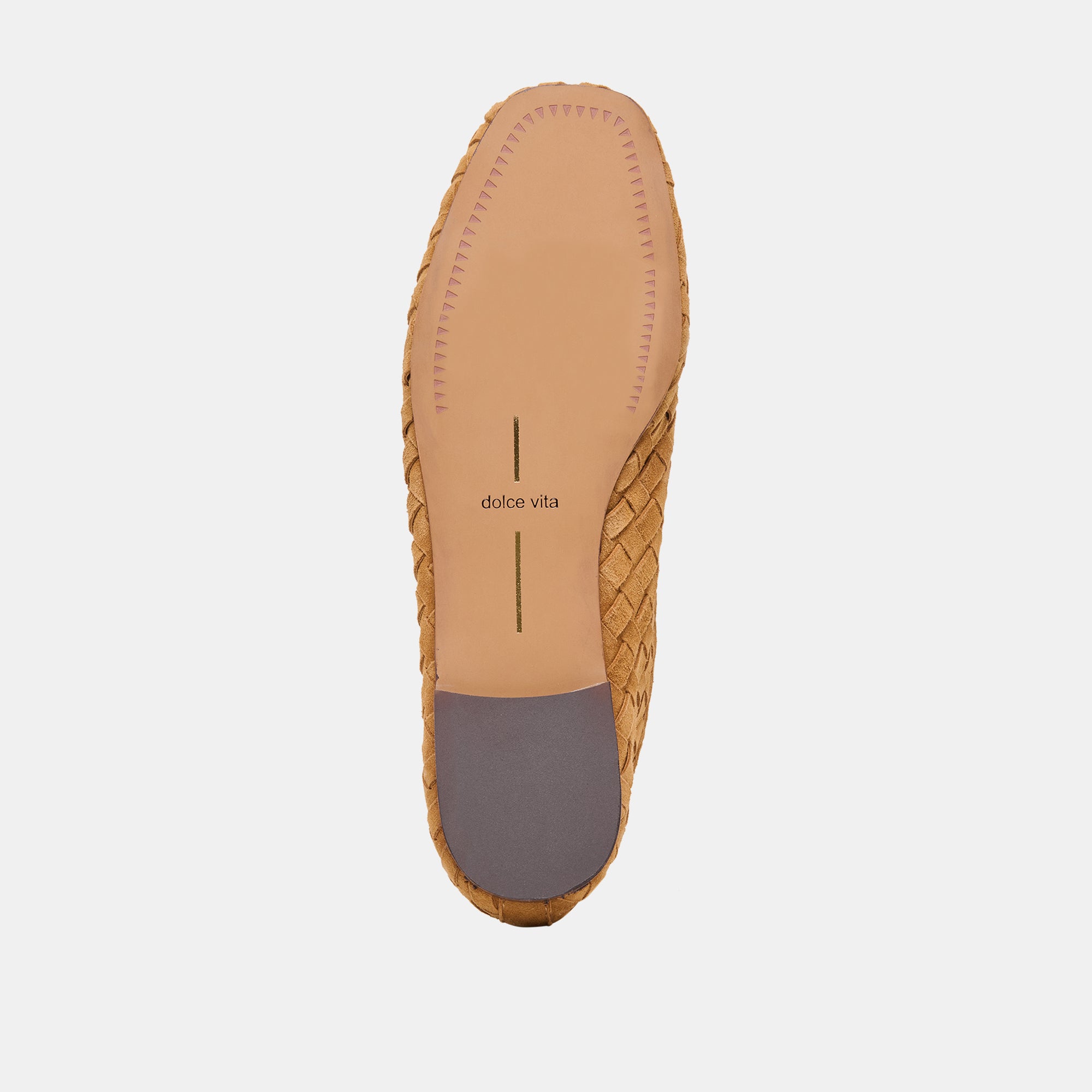 KOY BALLET FLATS TAN SUEDE