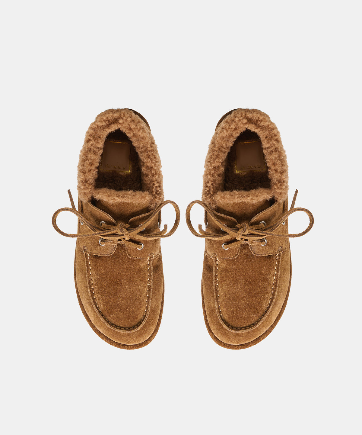 LAUNA FLATS BROWN SUEDE - view 3