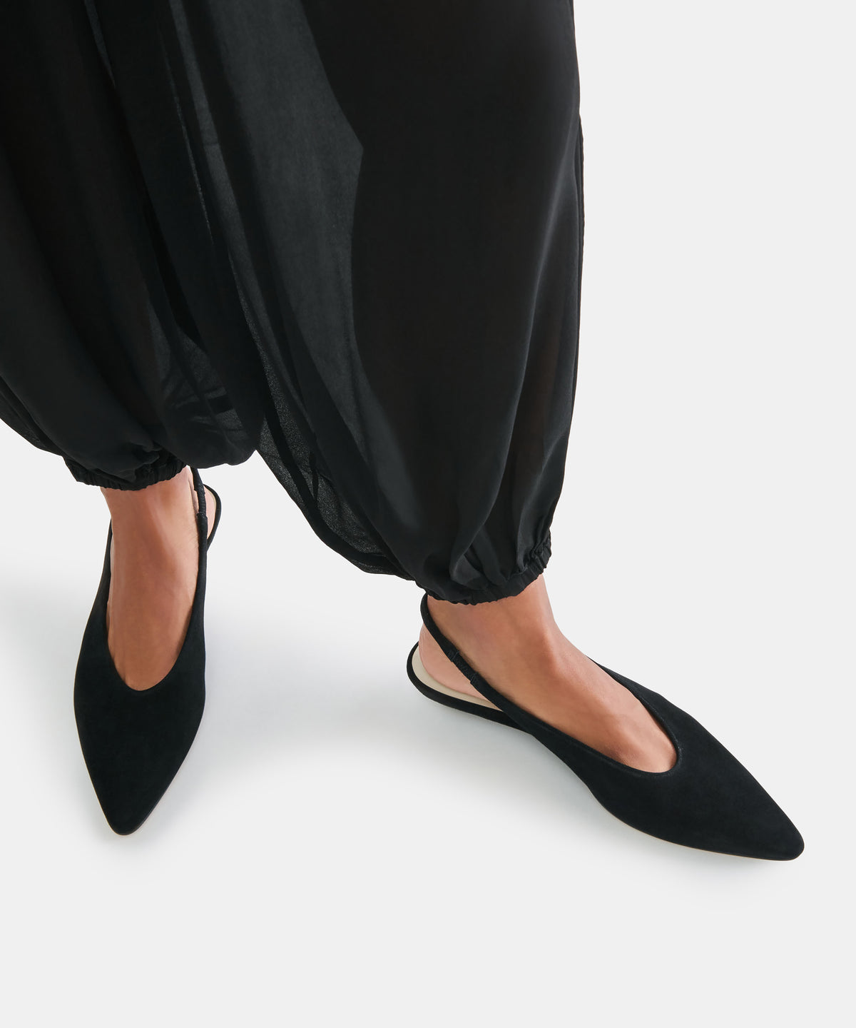 LEEROY FLATS ONYX SUEDE - view 4