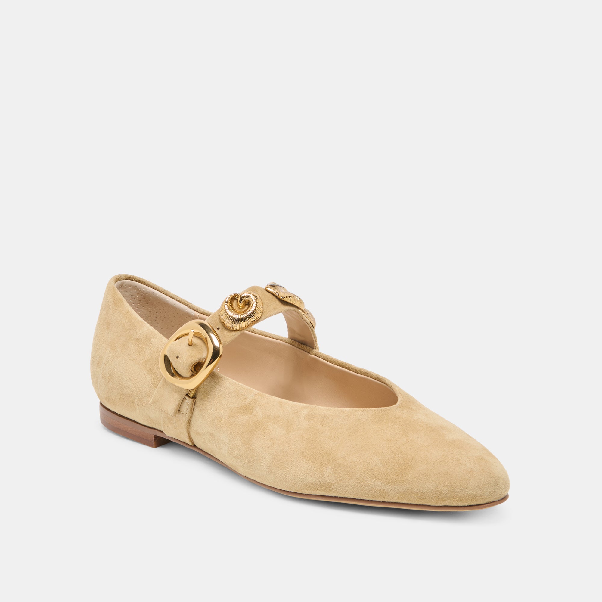 LOREE BALLET FLATS DESERT TAUPE SUEDE - view 2