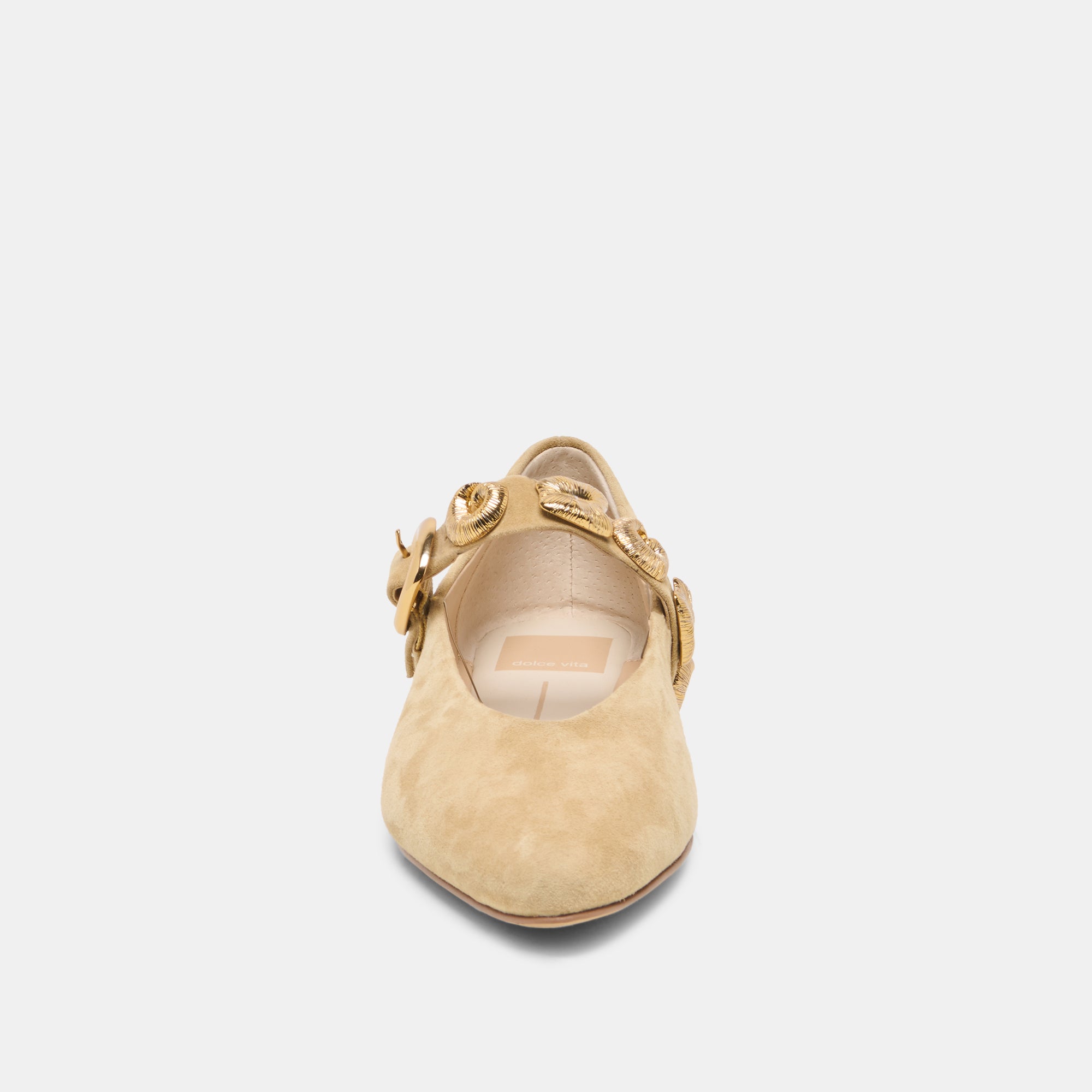 LOREE BALLET FLATS DESERT TAUPE SUEDE - view 6