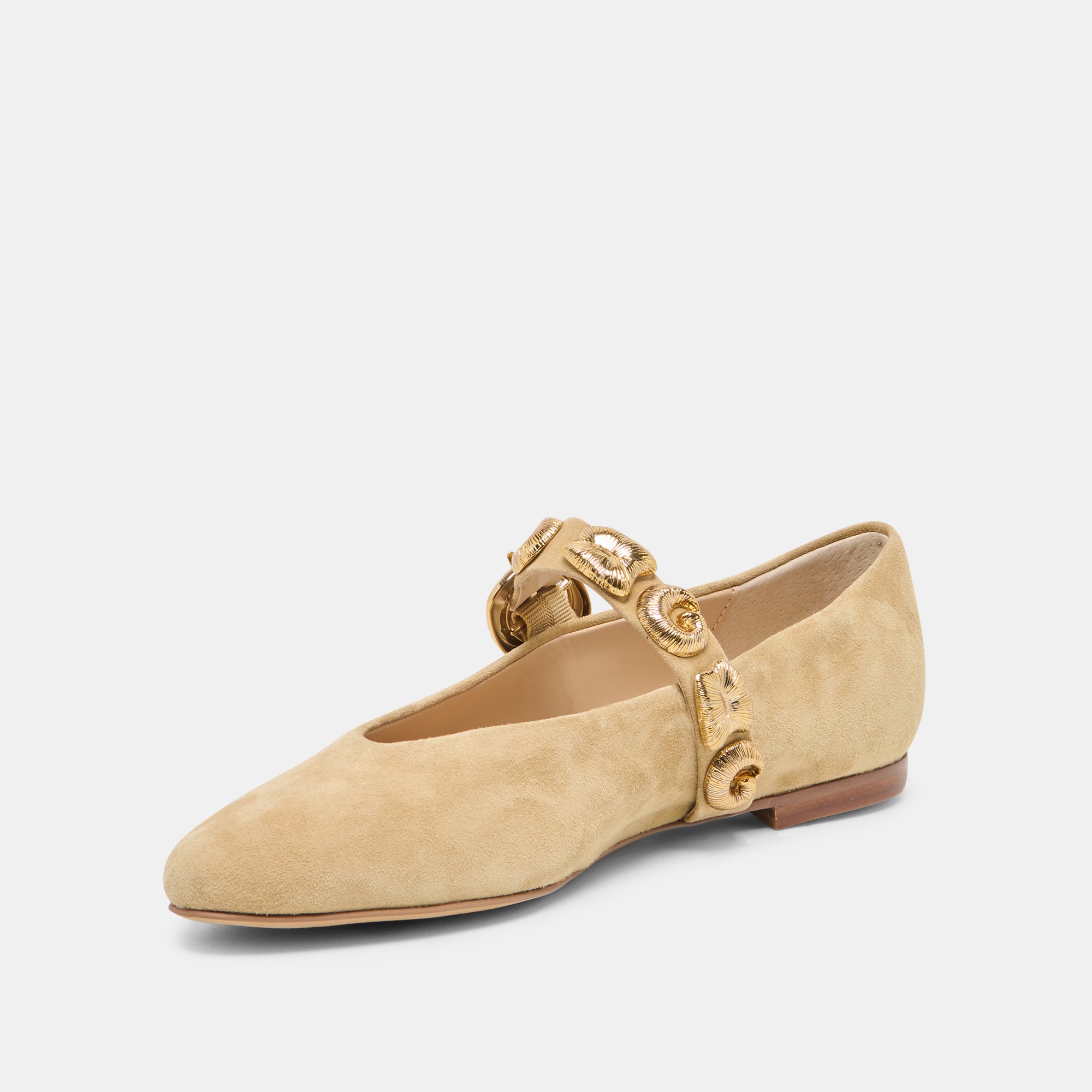 LOREE BALLET FLATS DESERT TAUPE SUEDE - view 4