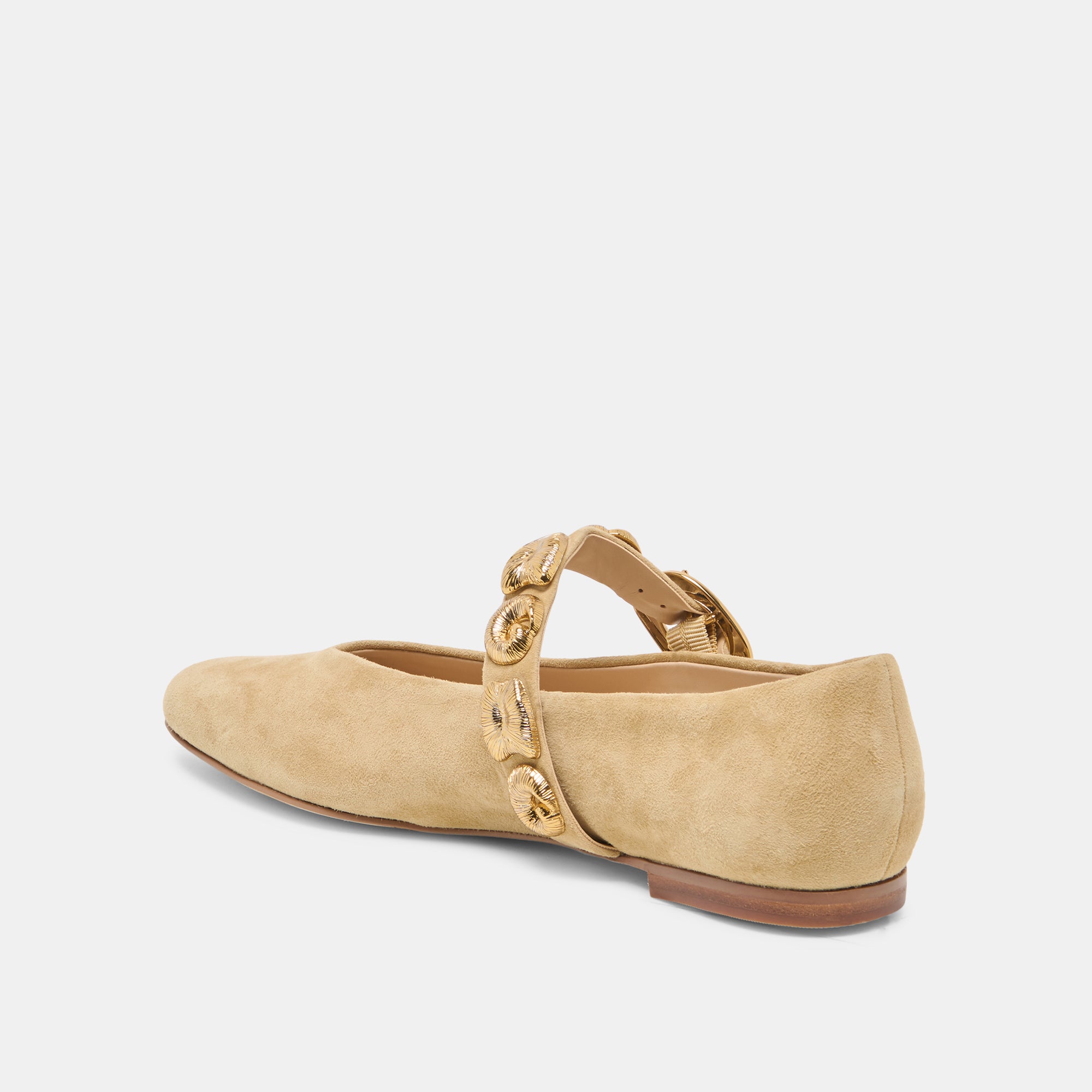 LOREE BALLET FLATS DESERT TAUPE SUEDE - view 5