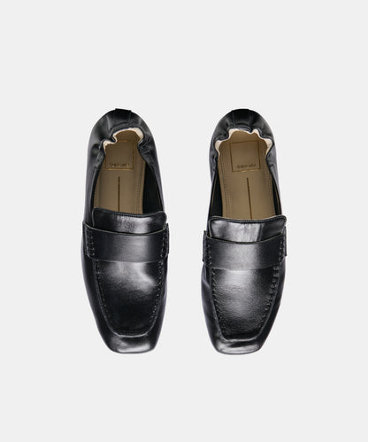 LYNEE LOAFERS BLACK LEATHER