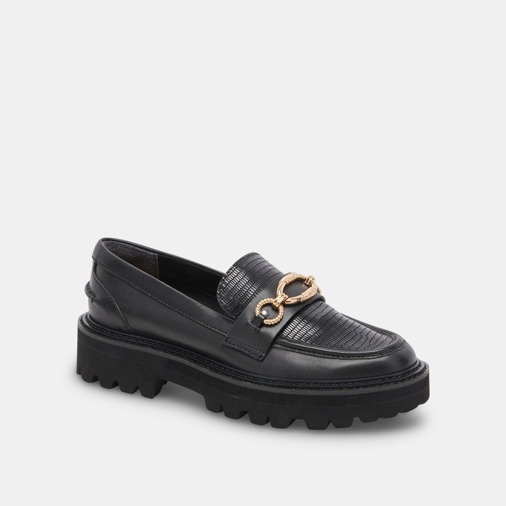 MAMBO LOAFERS BLACK MULTI LEATHER - image 3