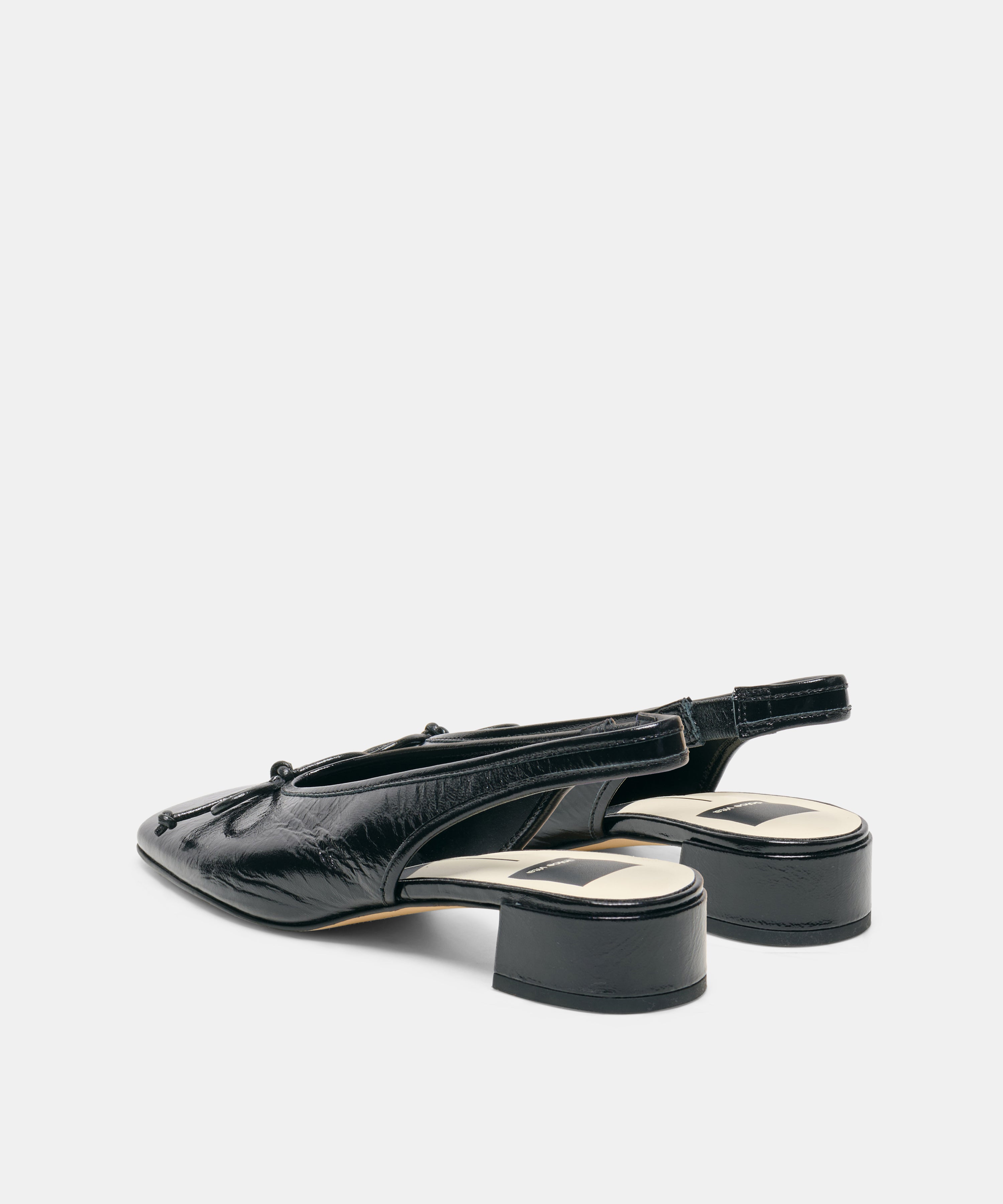 MARIEN MID HEELS BLACK LEATHER - view 4