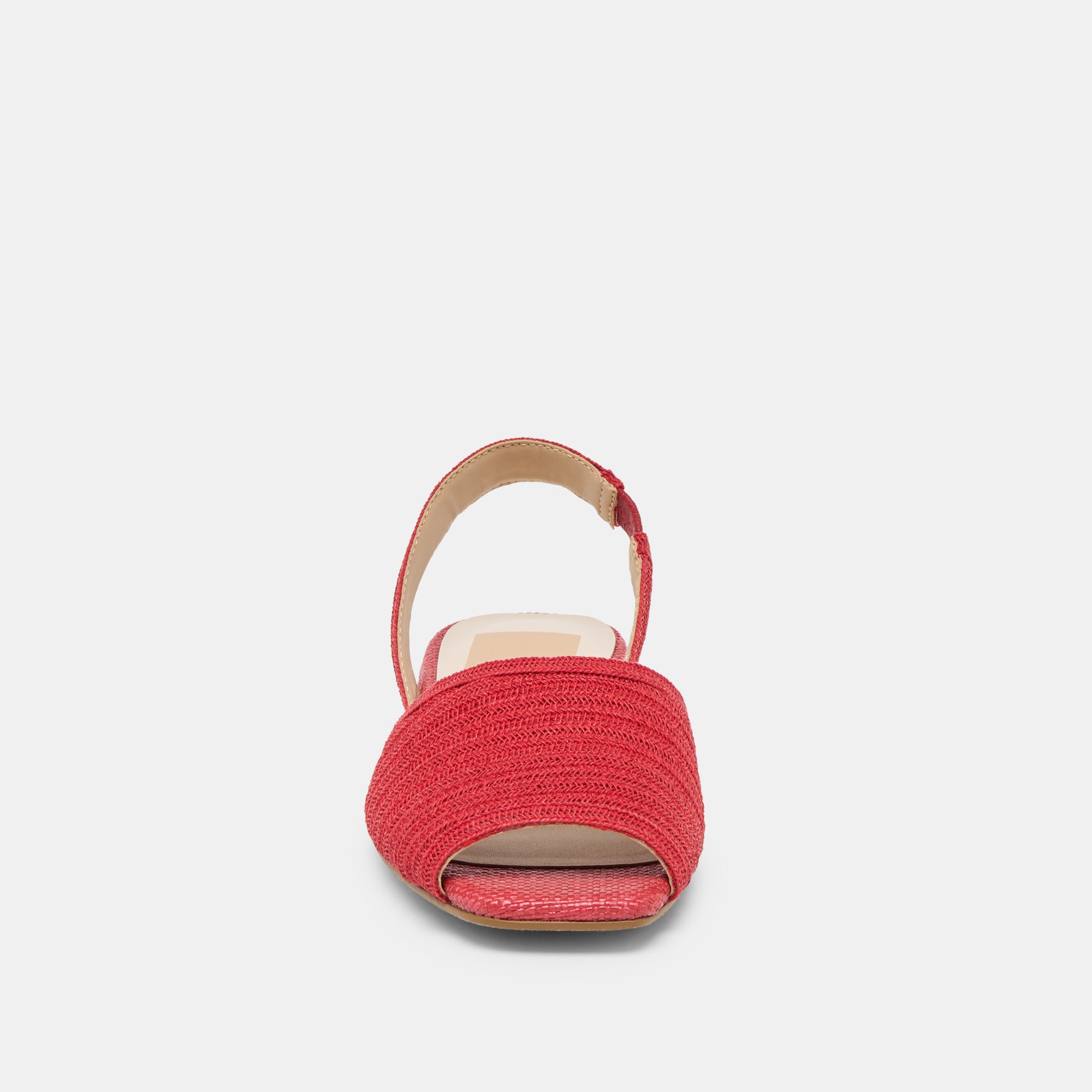 MARZY SANDALS RED RAFFIA - view 6