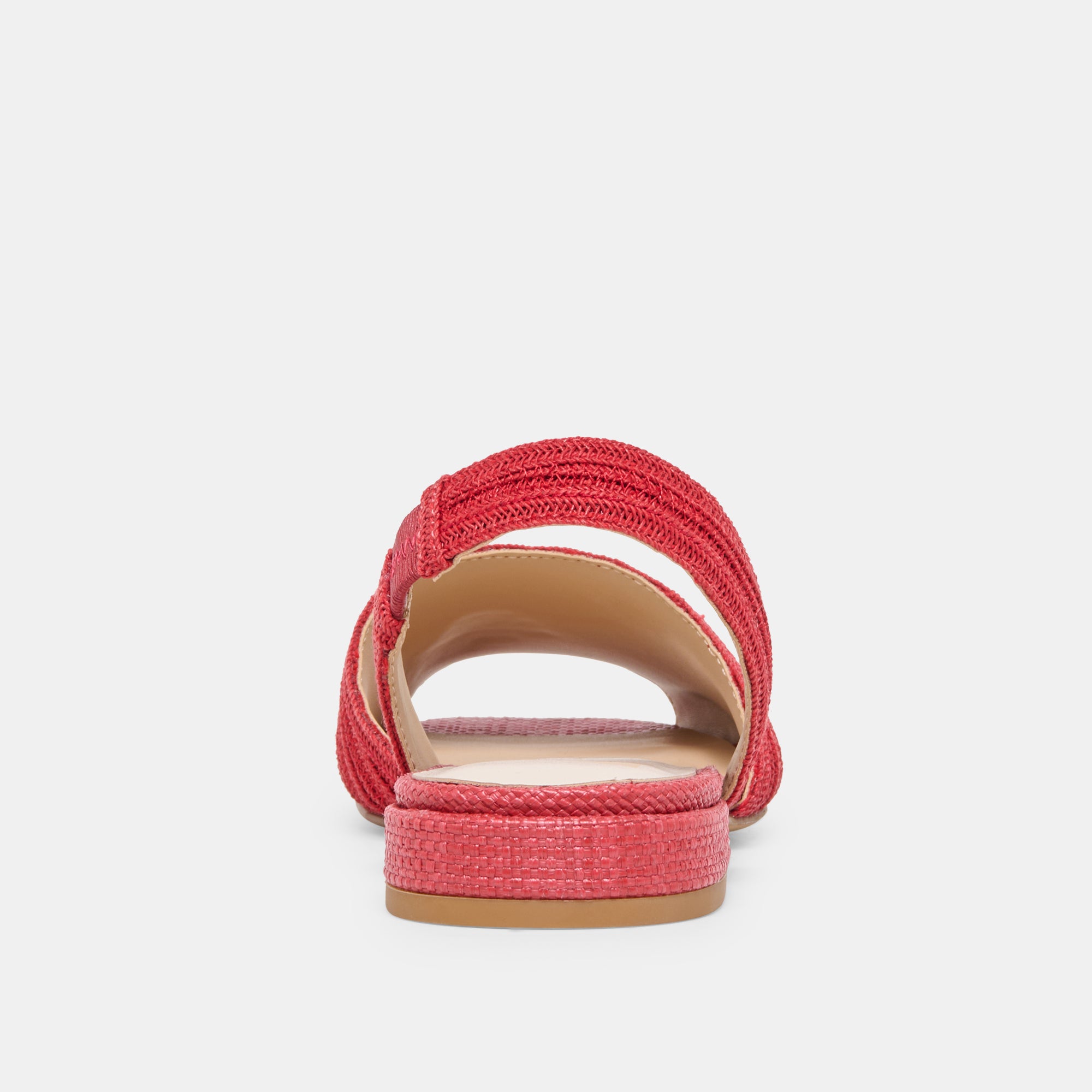 MARZY SANDALS RED RAFFIA - view 7