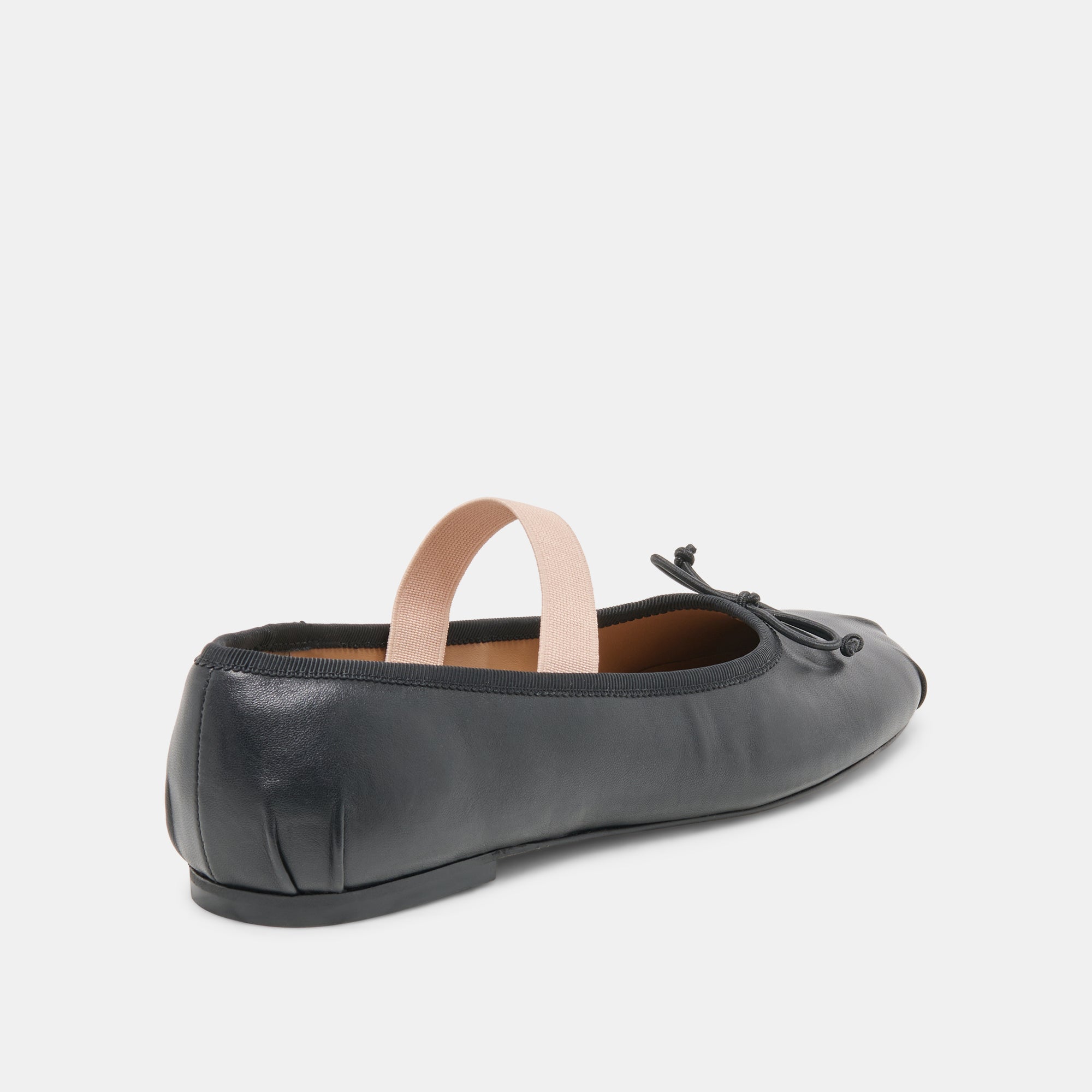 MAYVIS BALLET FLATS BLACK LEATHER - view 3